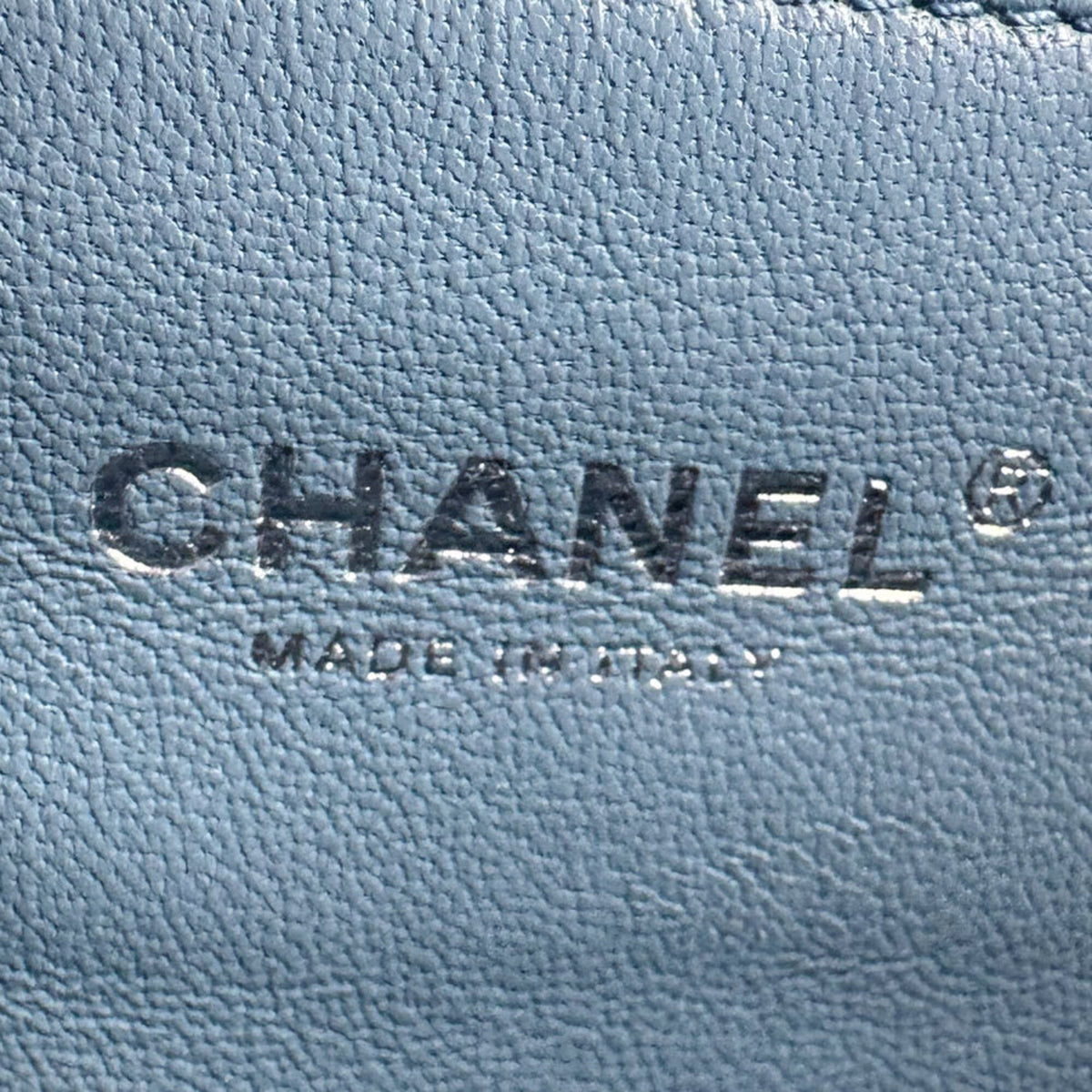 Chanel Blue Spangles Backpack (Pre-Owned)