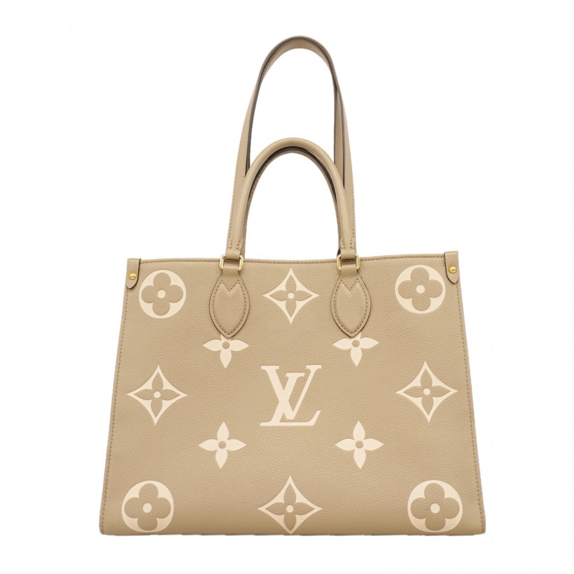 Louis Vuitton Cream Tourterelle Tote Bag (Pre-Owned)