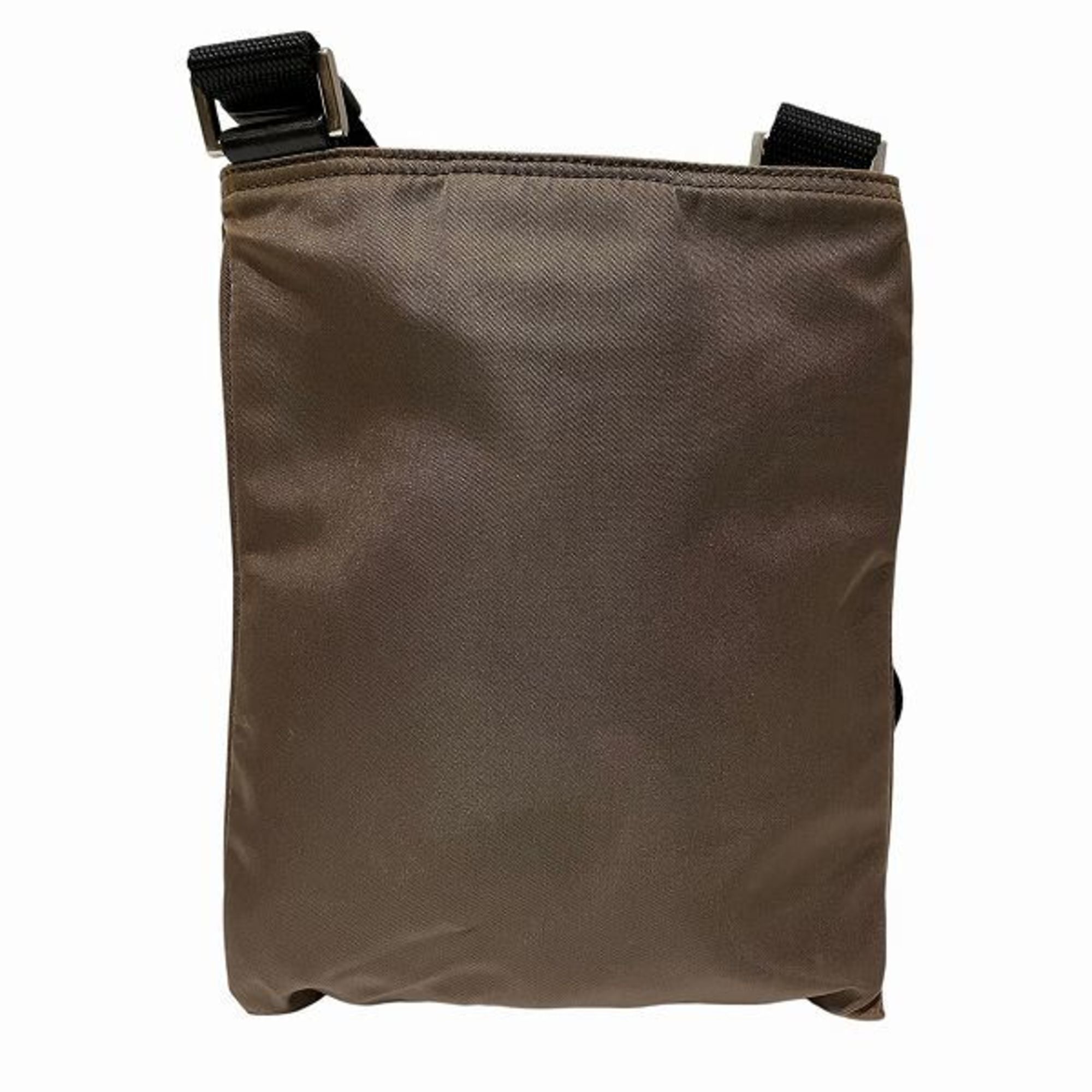 Prada Brown Nylon Shoulder Bag (Pre-Owned)