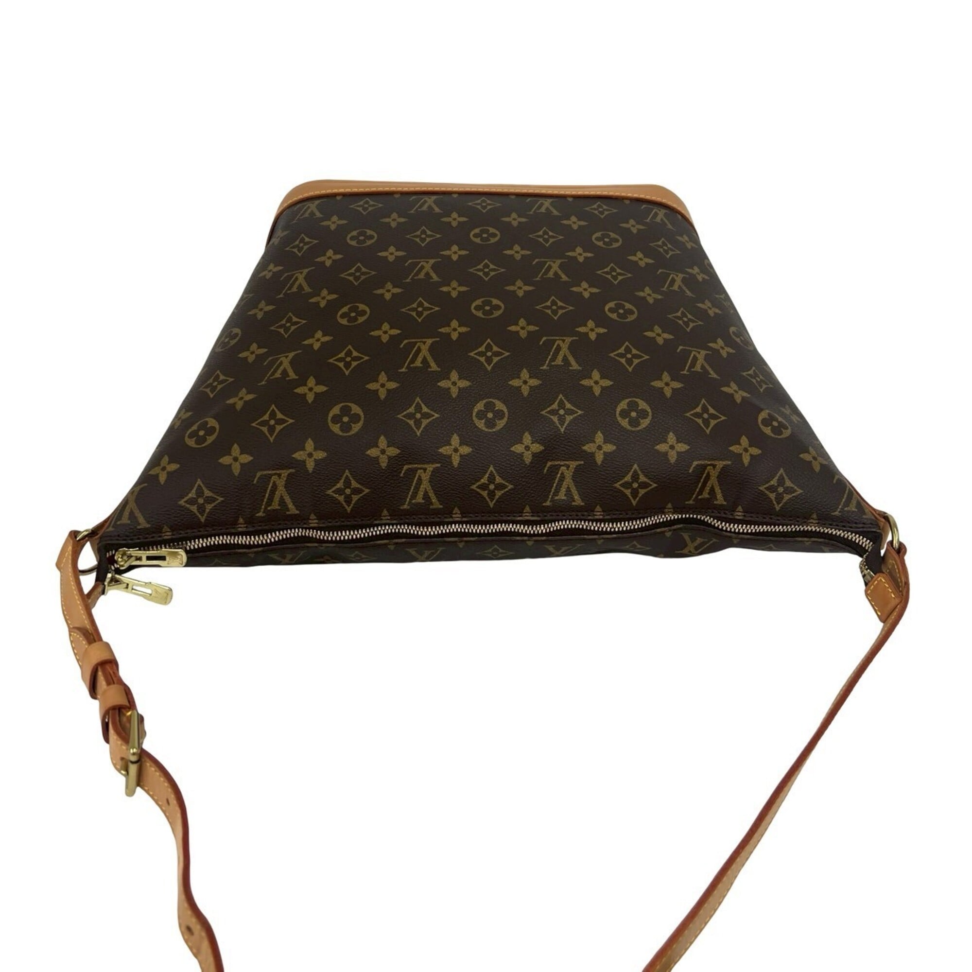 Louis Vuitton Brown Leather Shoulder Bag (Pre-Owned)