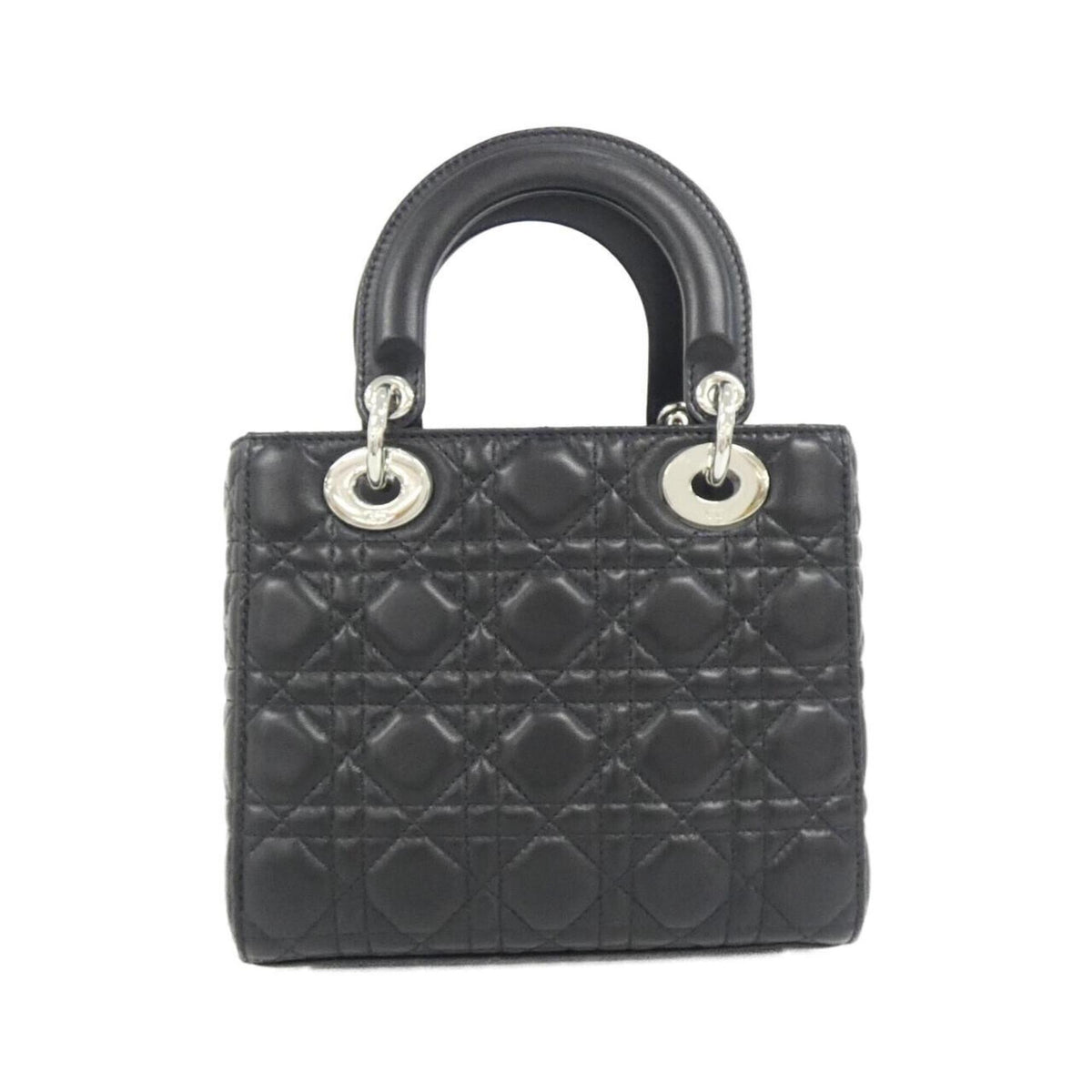 Christian Dior Black Leather Handbag (Pre-Owned)