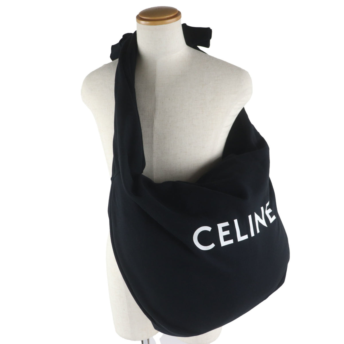 Celine Black Wool Shoulder Bag (Pre-Owned)