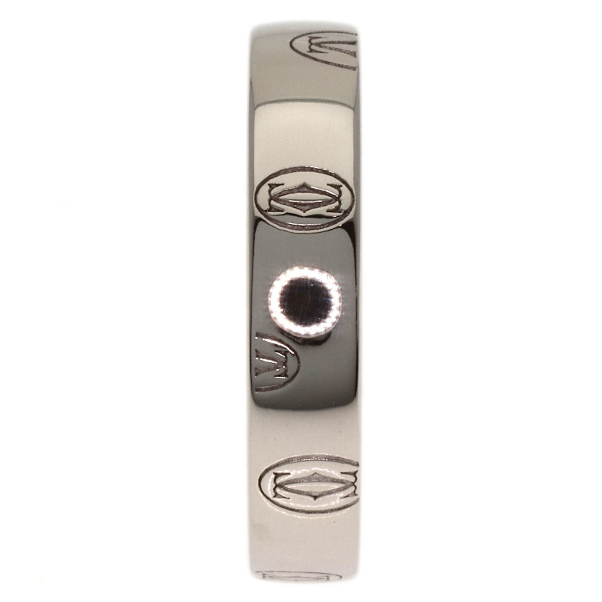 Cartier White Gold White Gold (18K) Band Ring (Pre-Owned)