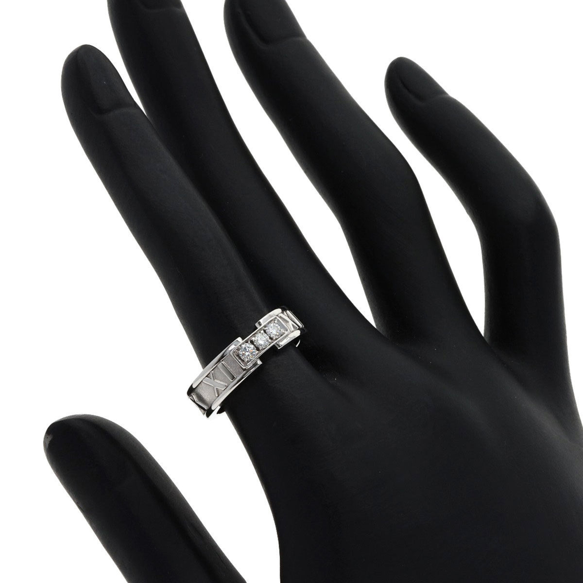 Tiffany White Gold (18K) Band Ring (Pre-Owned)