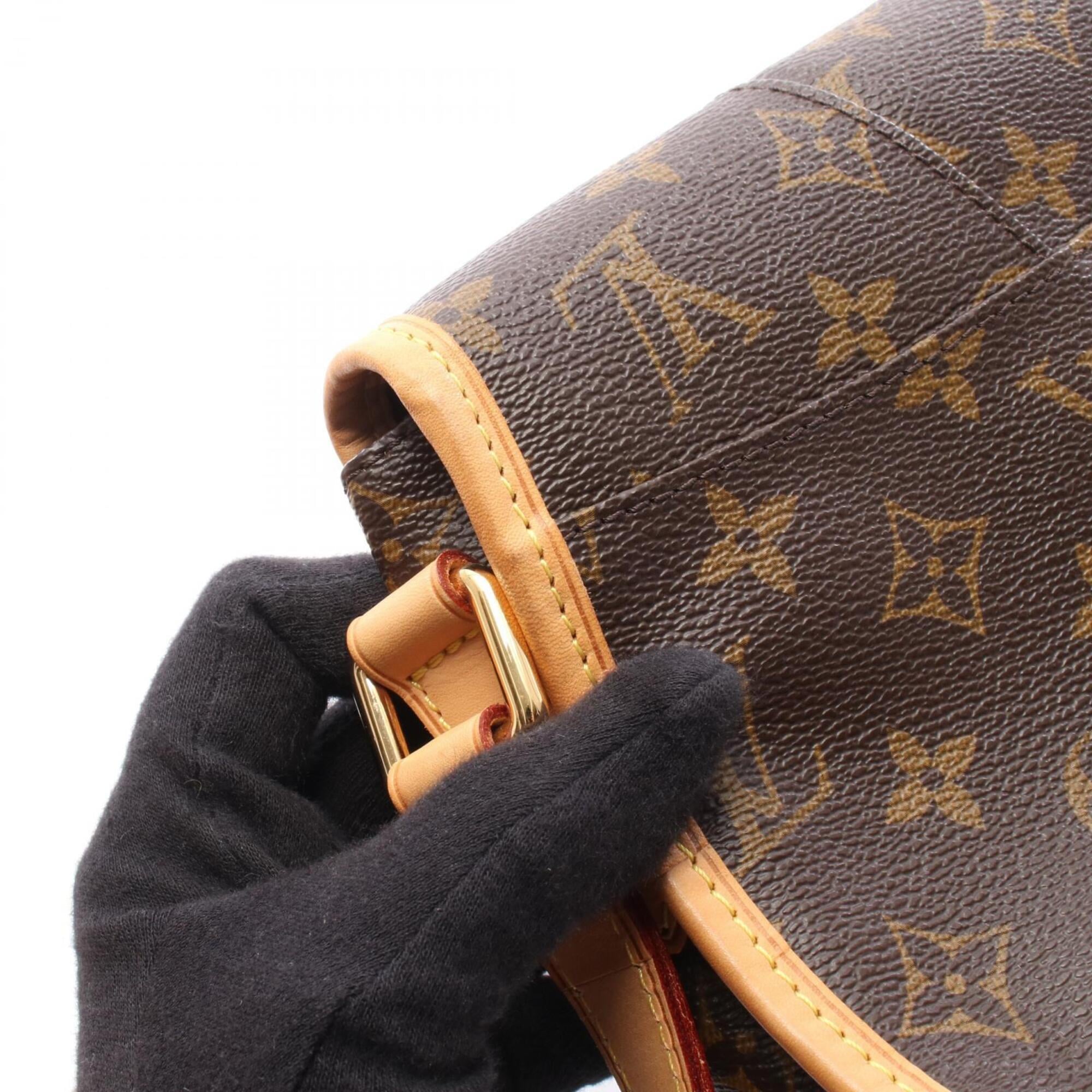 Louis Vuitton Brown Monogram Monogram Leather Shoulder Bag (Pre-Owned)