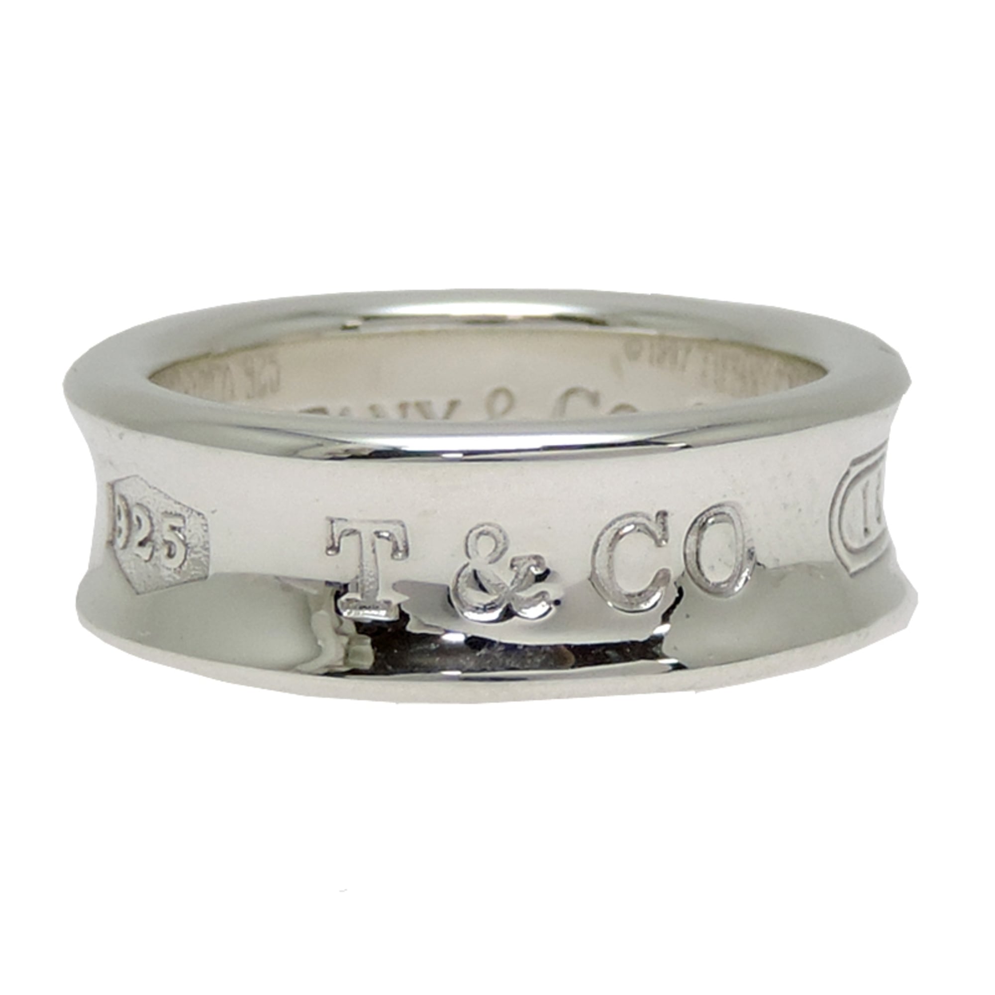 Tiffany Silver 925 Band Ring (Pre-Owned)