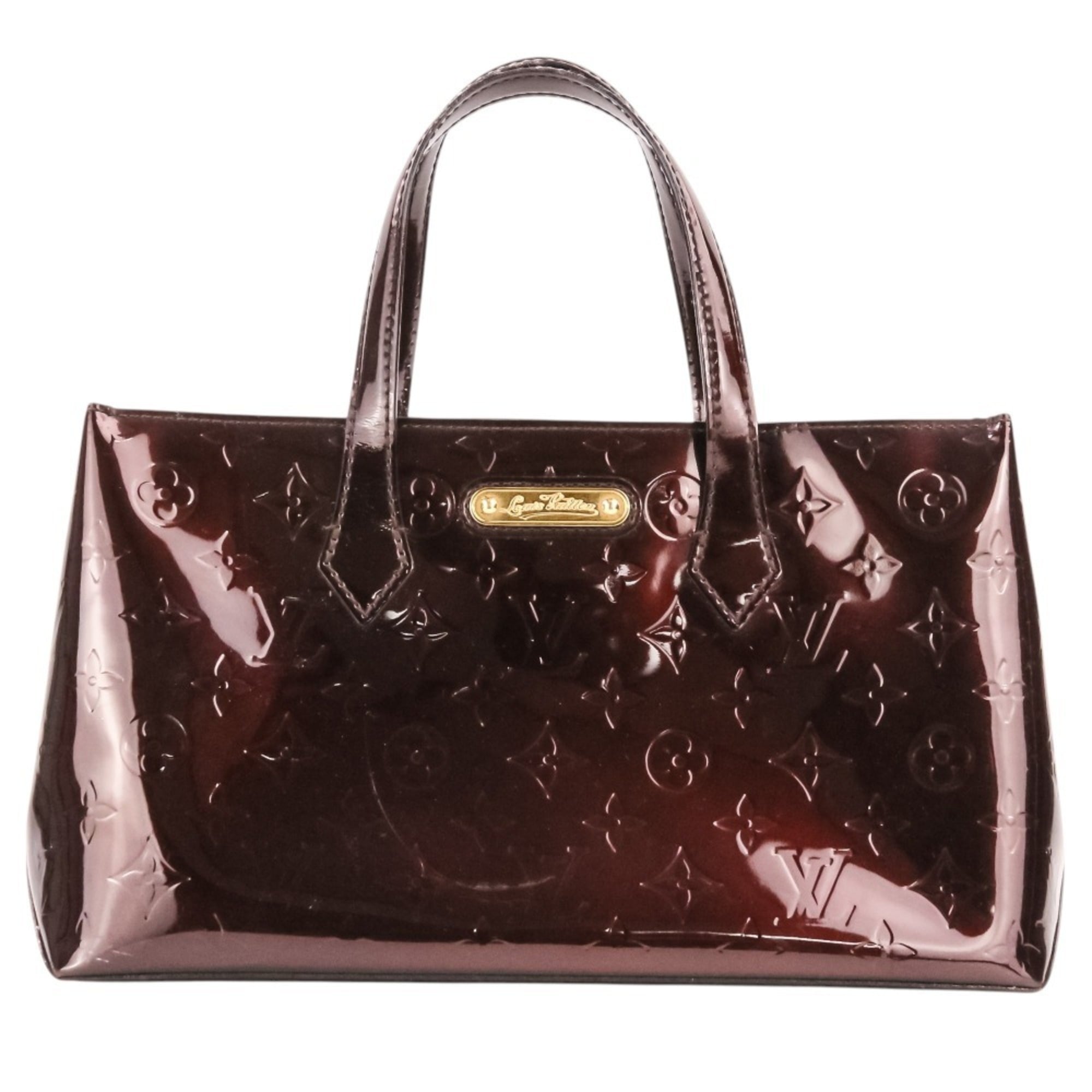Louis Vuitton Vernis Amarante Monogram Vernis Handbag (Pre-Owned)