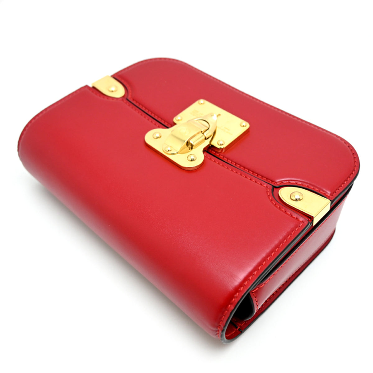 Louis Vuitton Red Color Shoulder Bag (Pre-Owned)