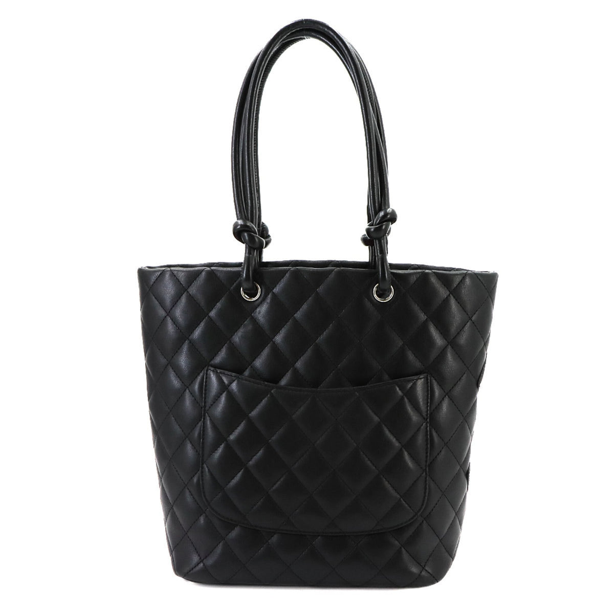 Chanel Black Cambon Ligne Handbag Tote Bag (Pre-Owned)