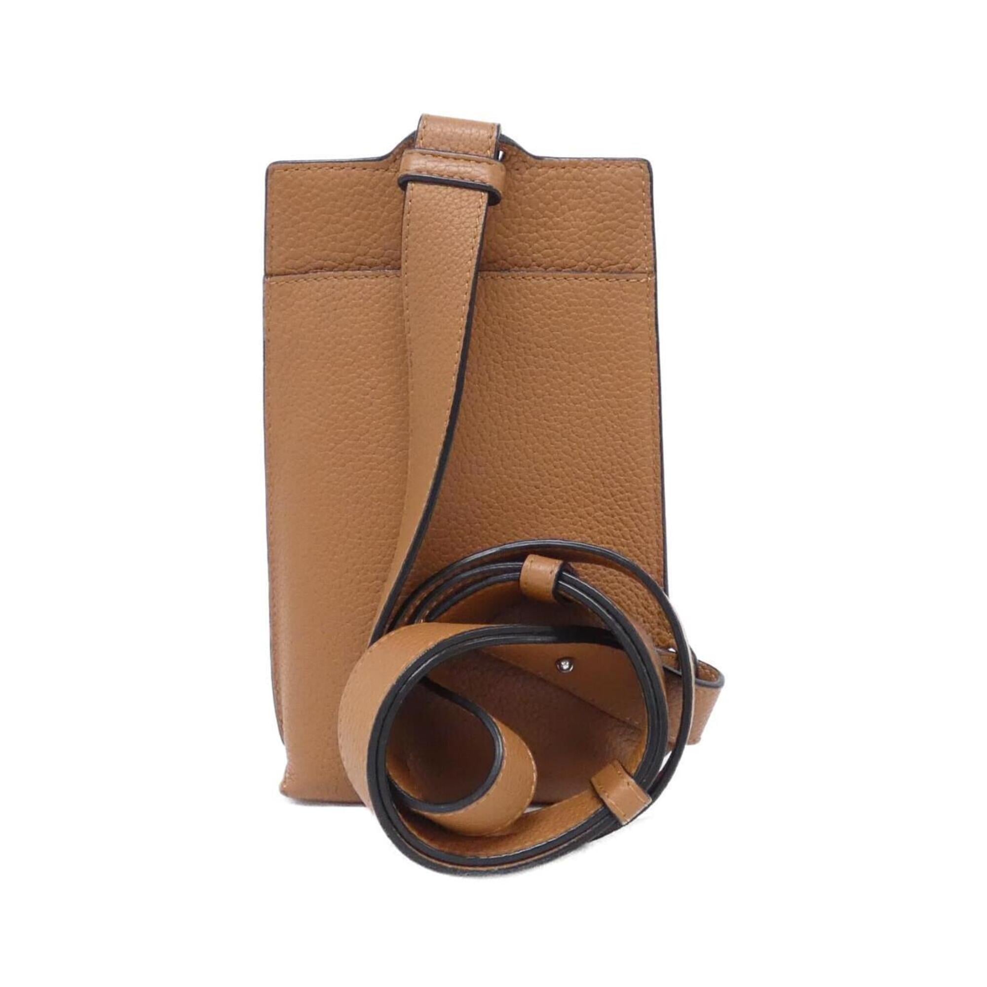 Loewe Brown Leather Shoulder Bag (Pre-Owned)