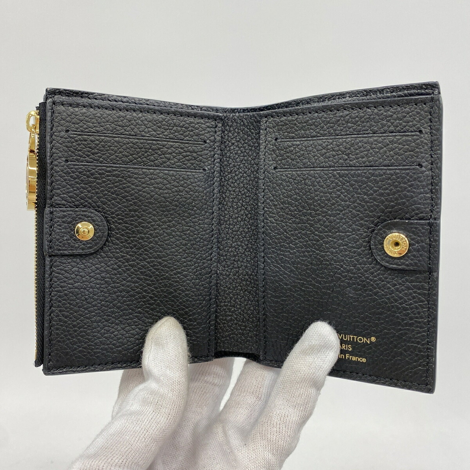 Louis Vuitton Noir Wallet (Bi-Fold) (Pre-Owned)
