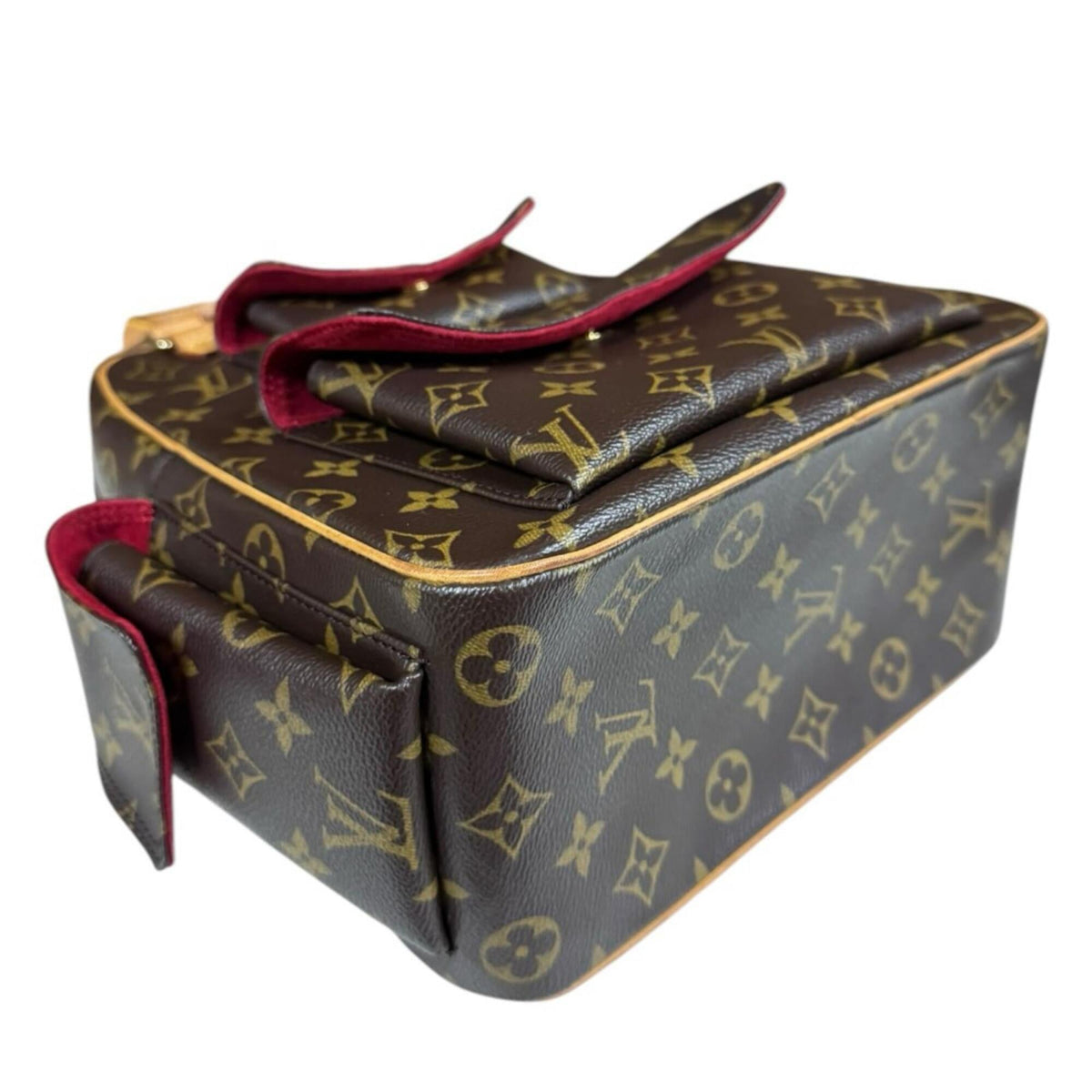 Louis Vuitton Brown Monogram Canvas Handbag (Pre-Owned)