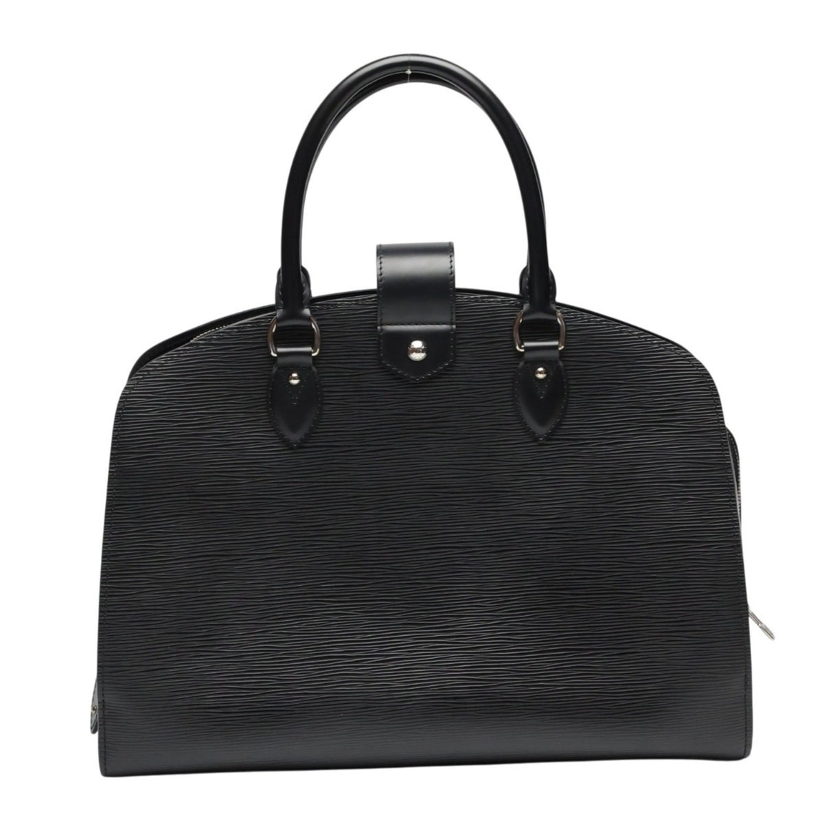 Louis Vuitton Black Noir Epi Leather Handbag (Pre-Owned)