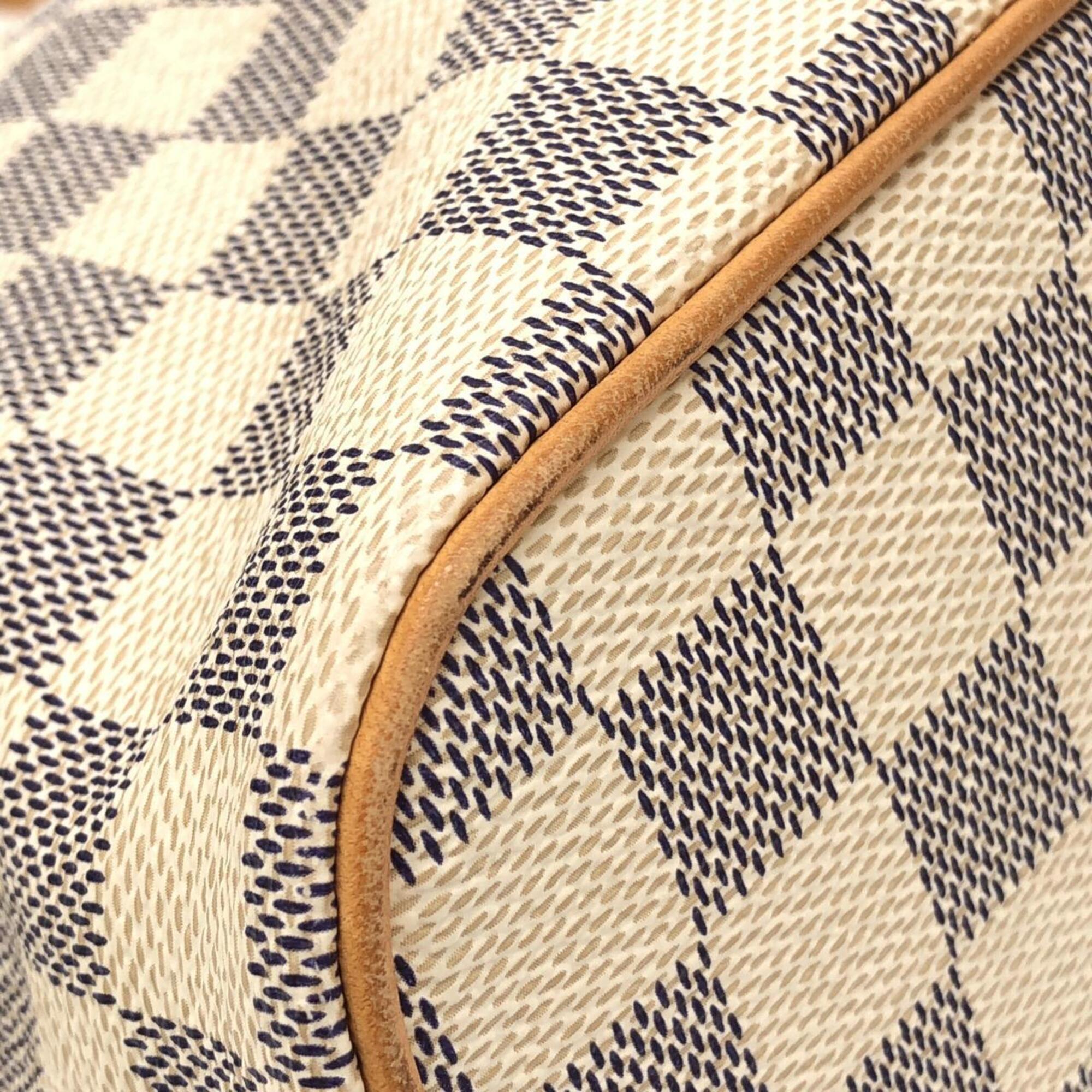 Louis Vuitton Azur Coated Canvas Handbag (Pre-Owned)