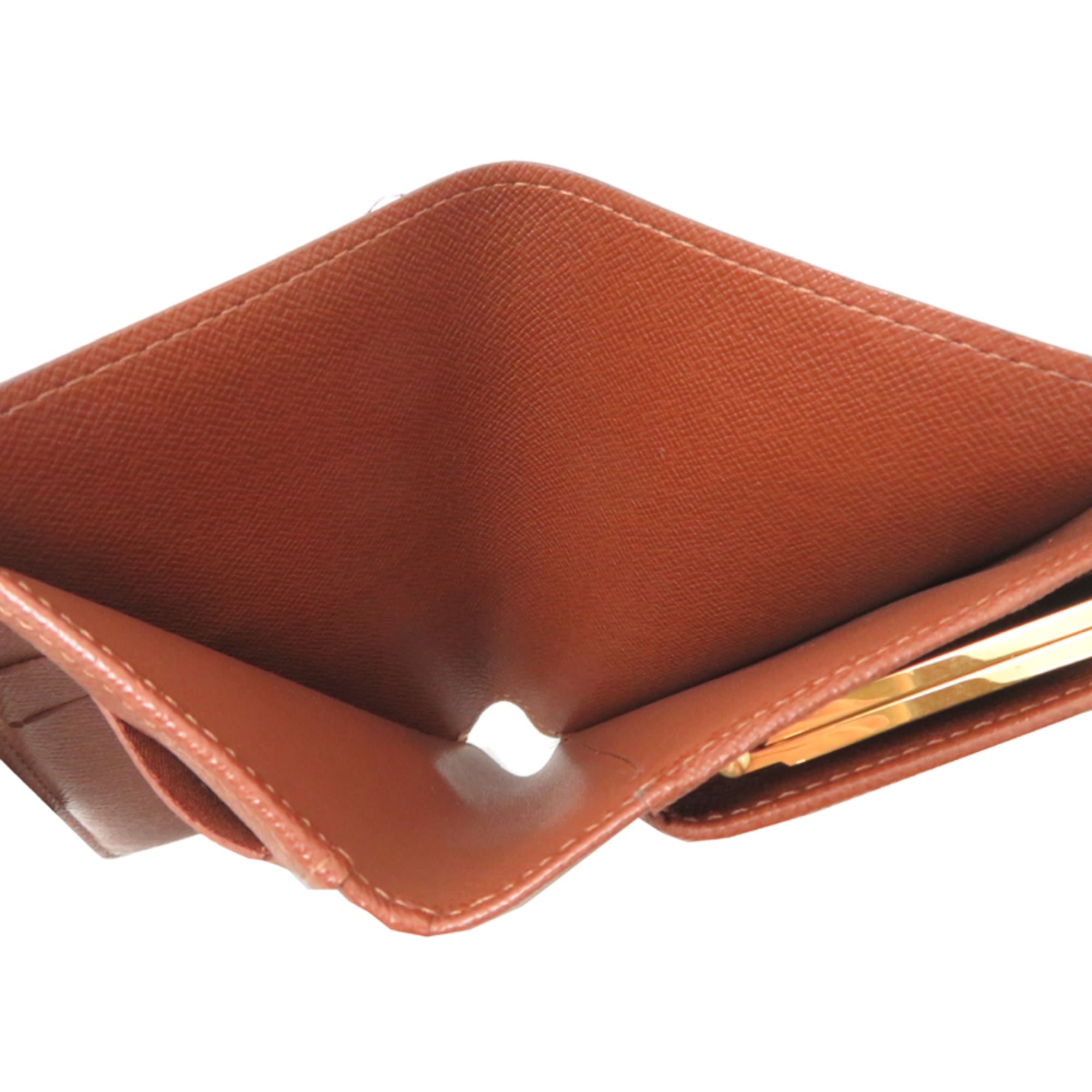 Louis Vuitton Brown Monogram Wallet (Bi-Fold) (Pre-Owned)
