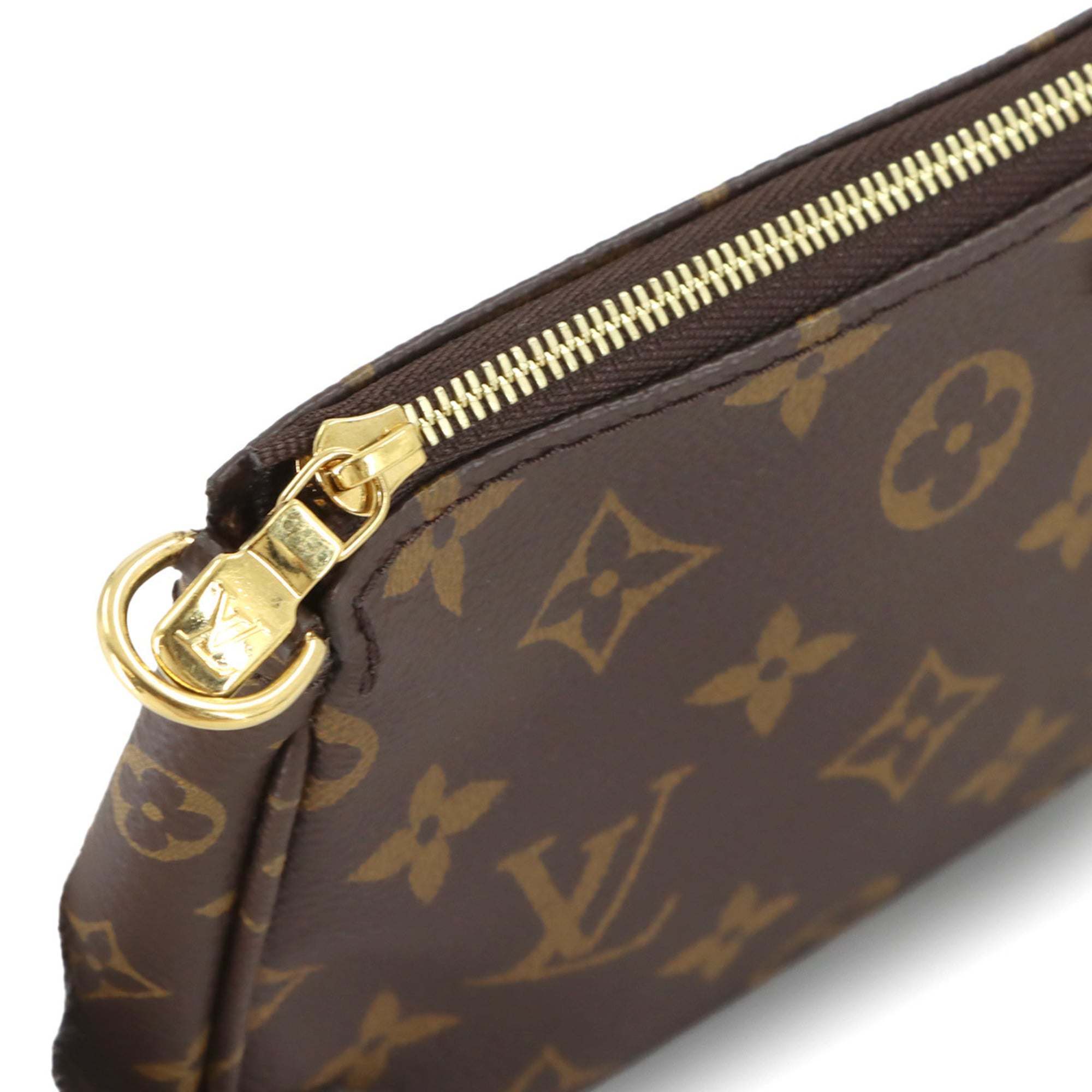 Louis Vuitton Monogram Rose Clair Monogram Handbag Pochette Pouch Shoulder Bag (Pre-Owned)