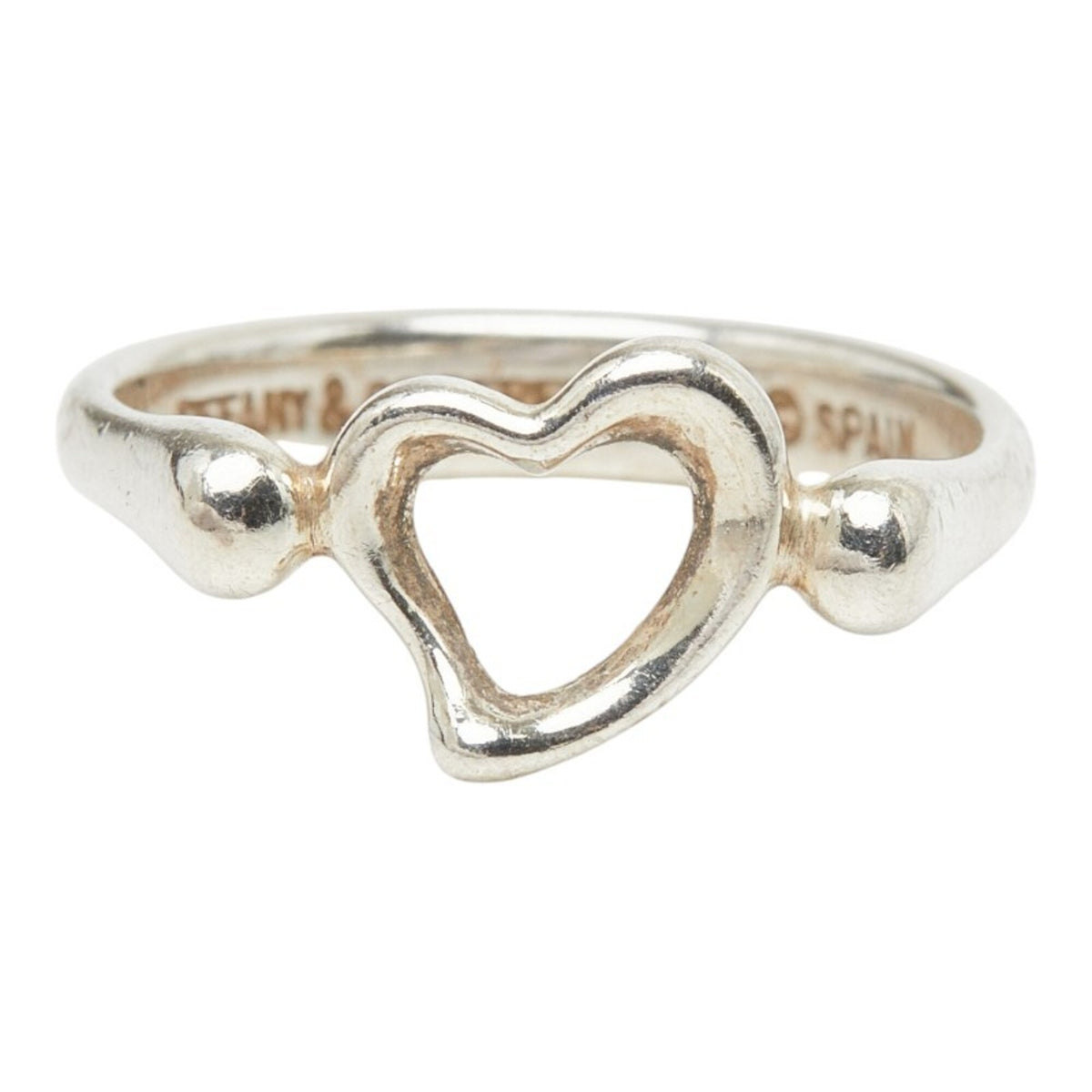 Tiffany Silver 925 Band Ring (Pre-Owned)