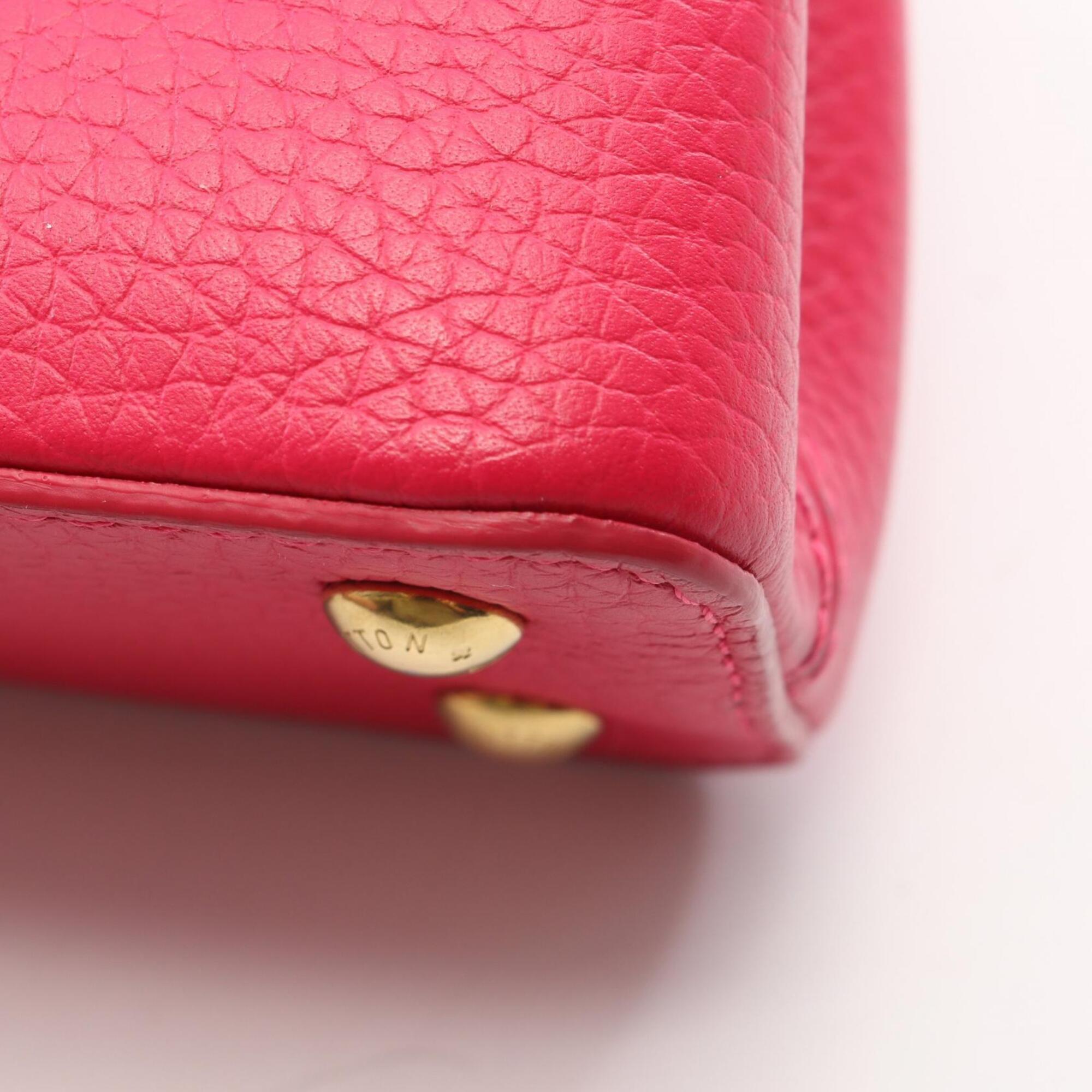 Louis Vuitton Pink Leather Handbag (Pre-Owned)