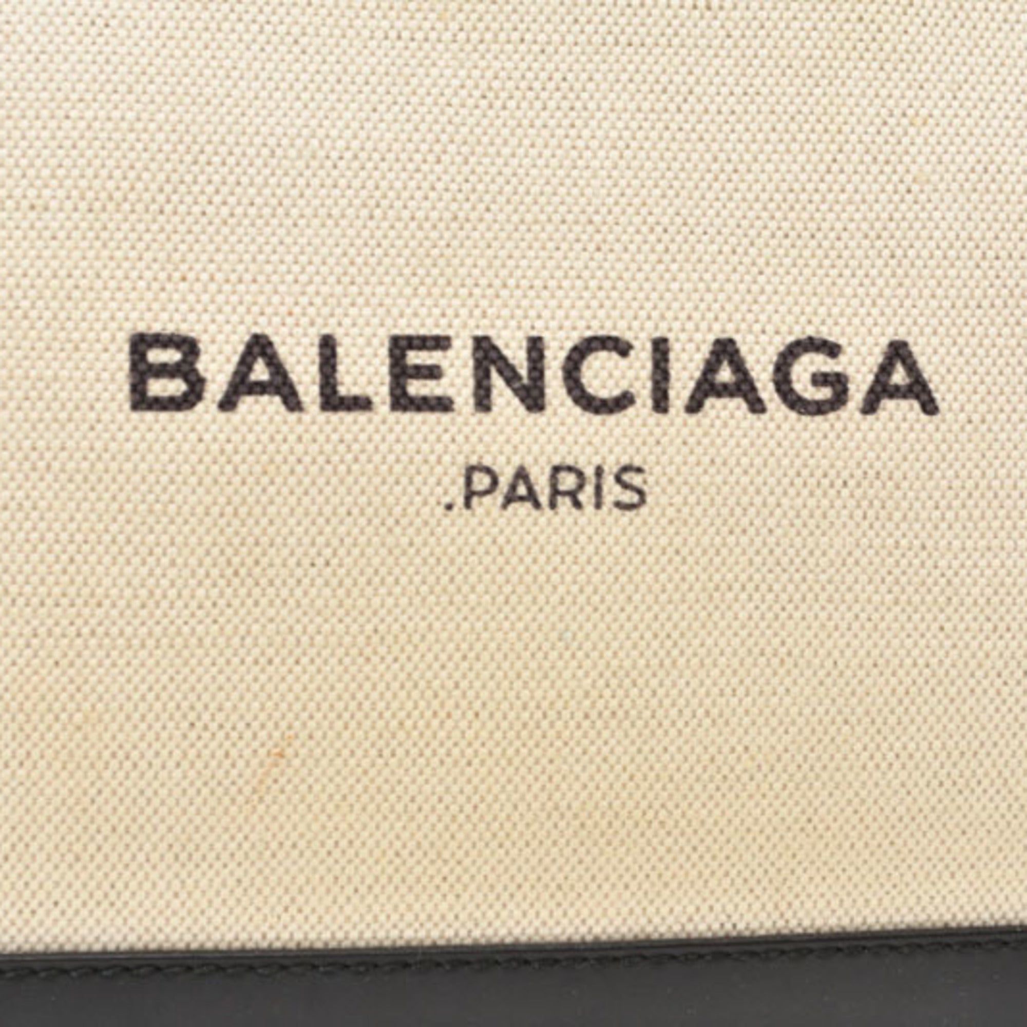 Balenciaga Black Canvas Clutch Bag Pouch (Pre-Owned)