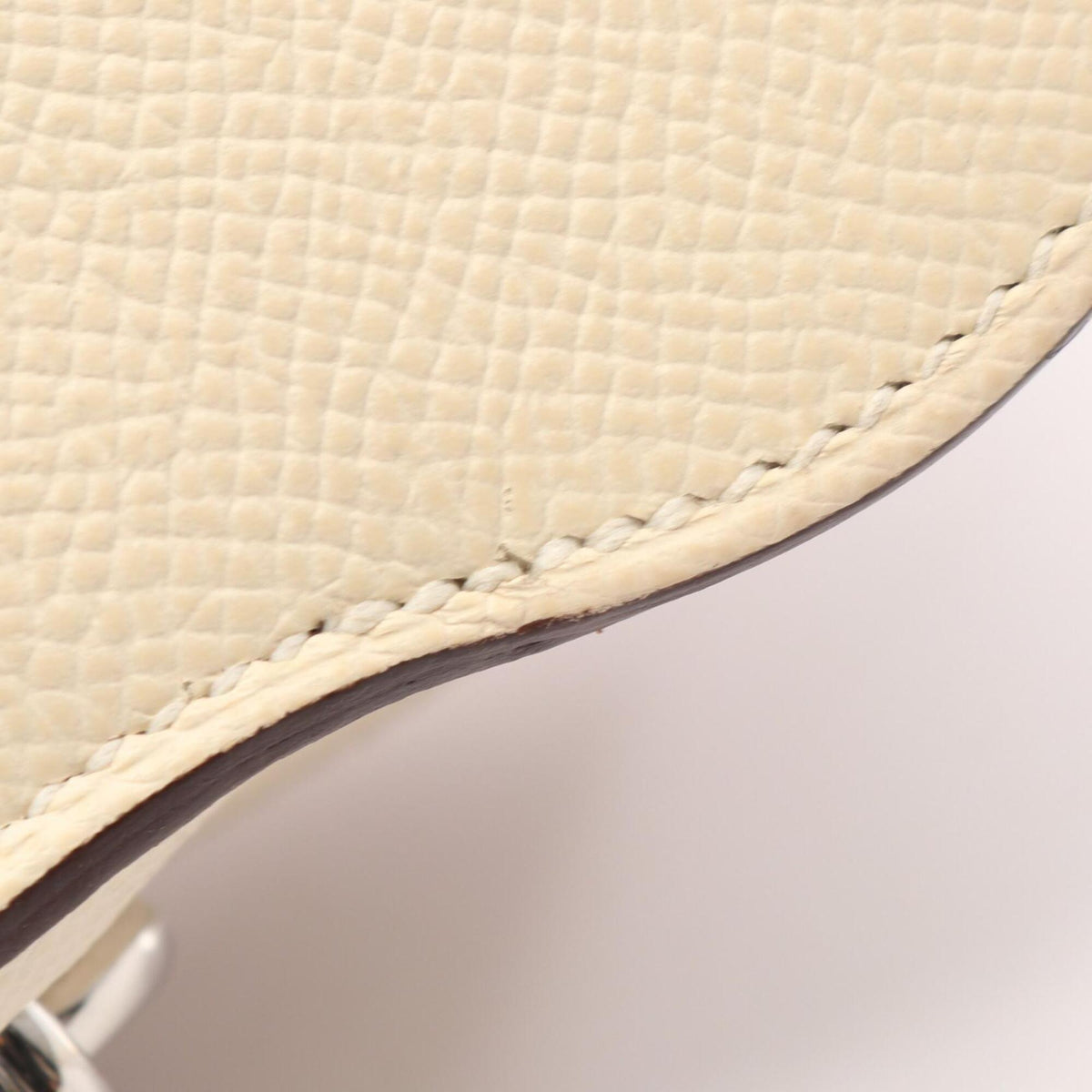 Hermes Ivory Epsom Leather Handbag Shoulder Bag (Pre-Owned)