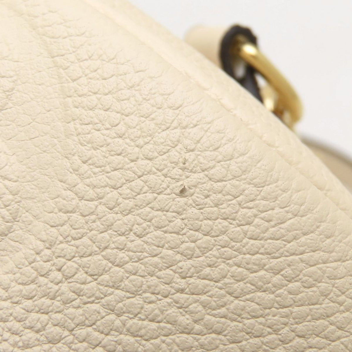 Louis Vuitton Cream Monogram Empreinte Handbag (Pre-Owned)