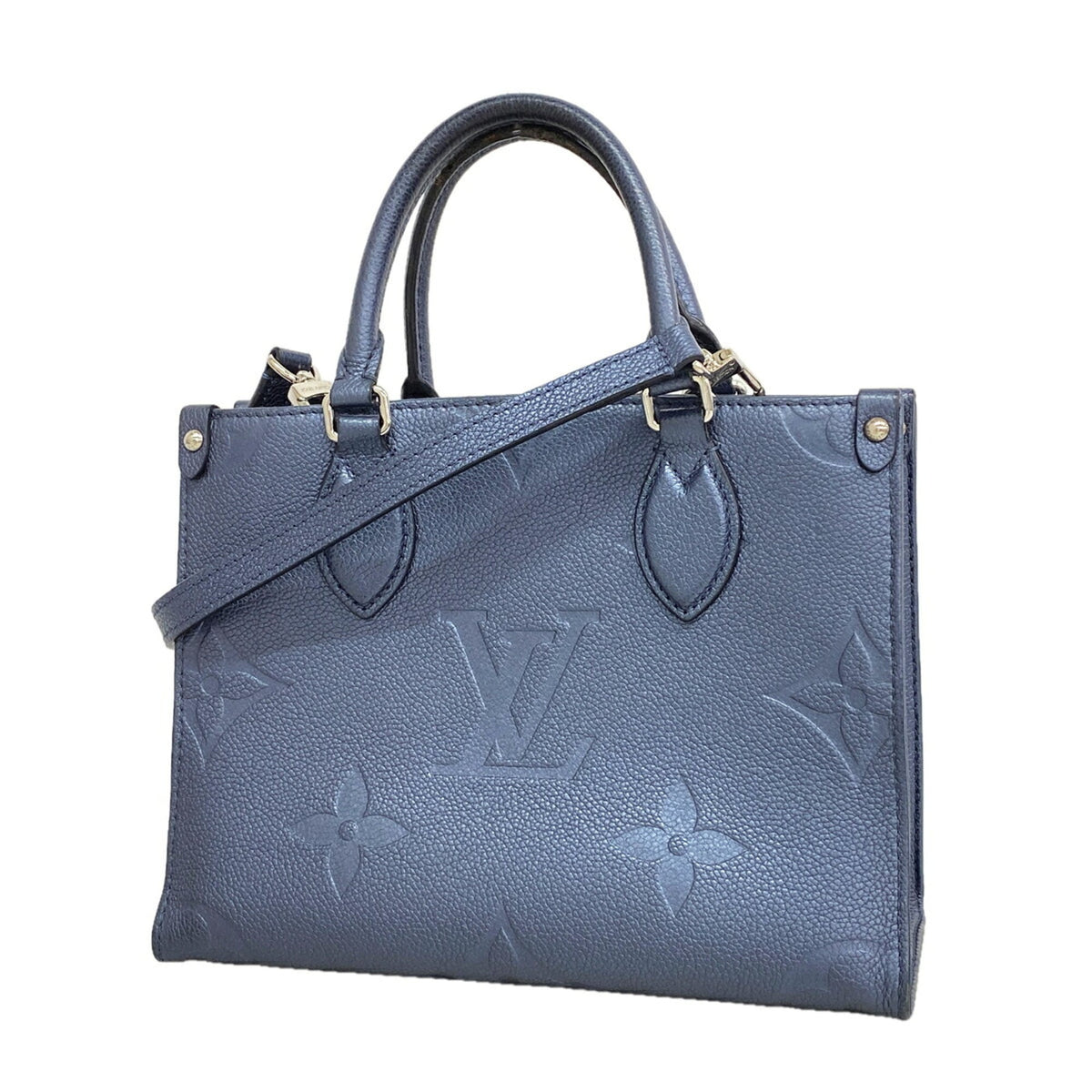 Louis Vuitton Blue Handbag (Pre-Owned)