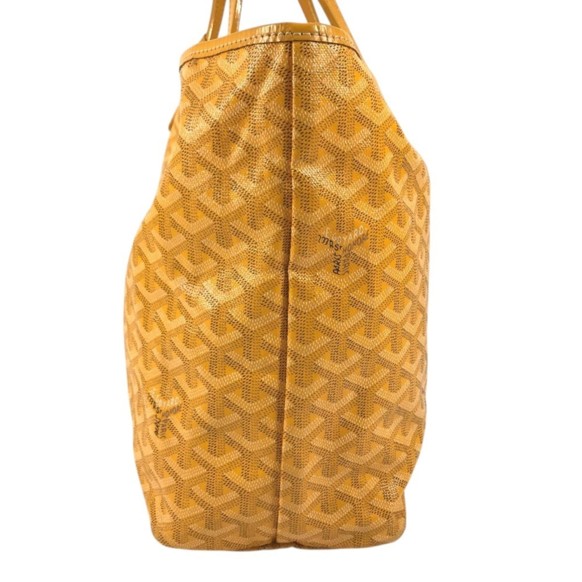 Goyard Yellow Pvc Leather Tote Bag (Pre-Owned)