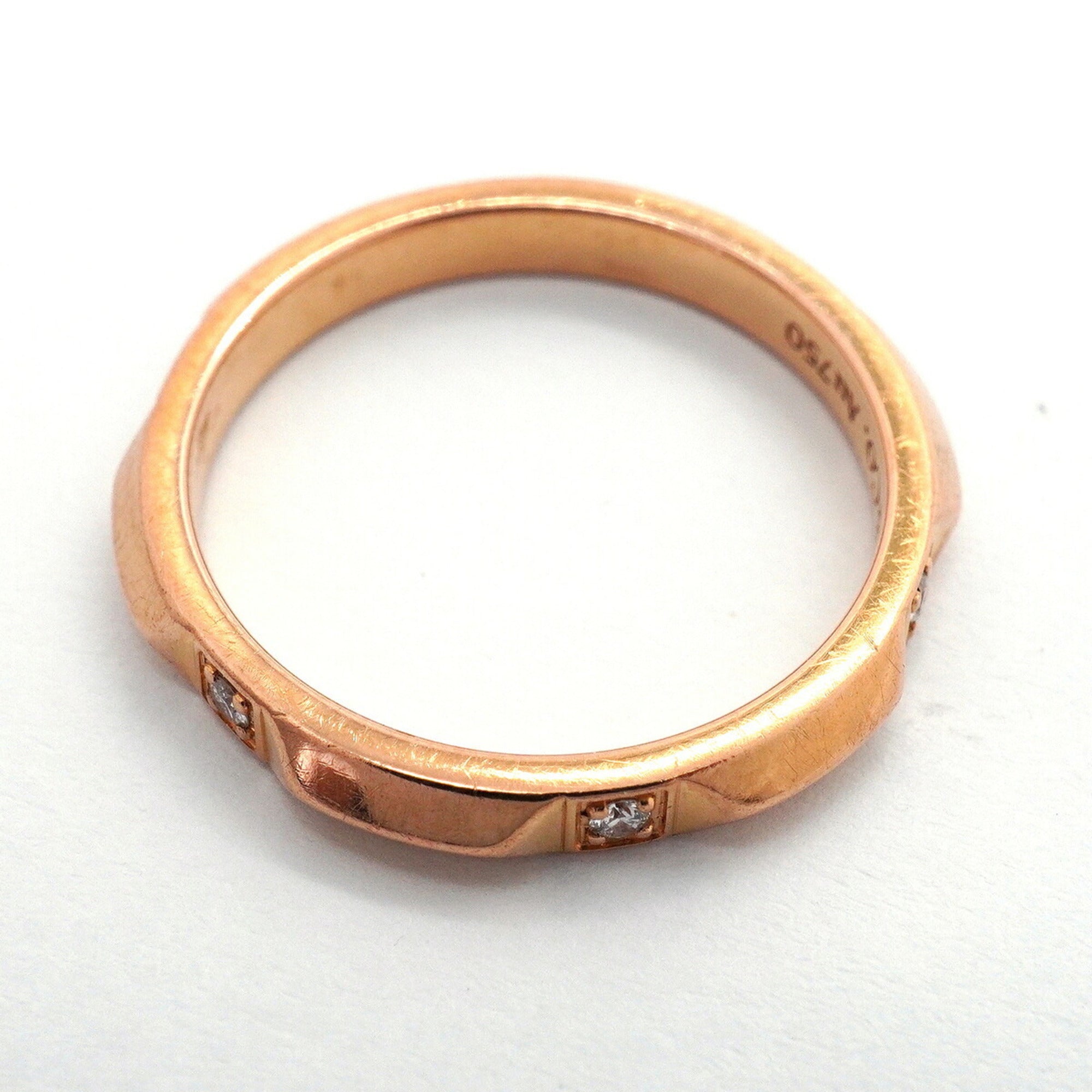 Tiffany Pink Gold (18K) Band Ring (Pre-Owned)