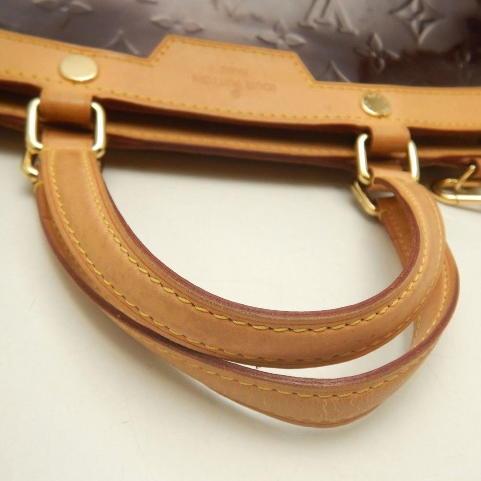 Louis Vuitton Monogram Vernis Amarante Monogram Vernis Handbag (Pre-Owned)