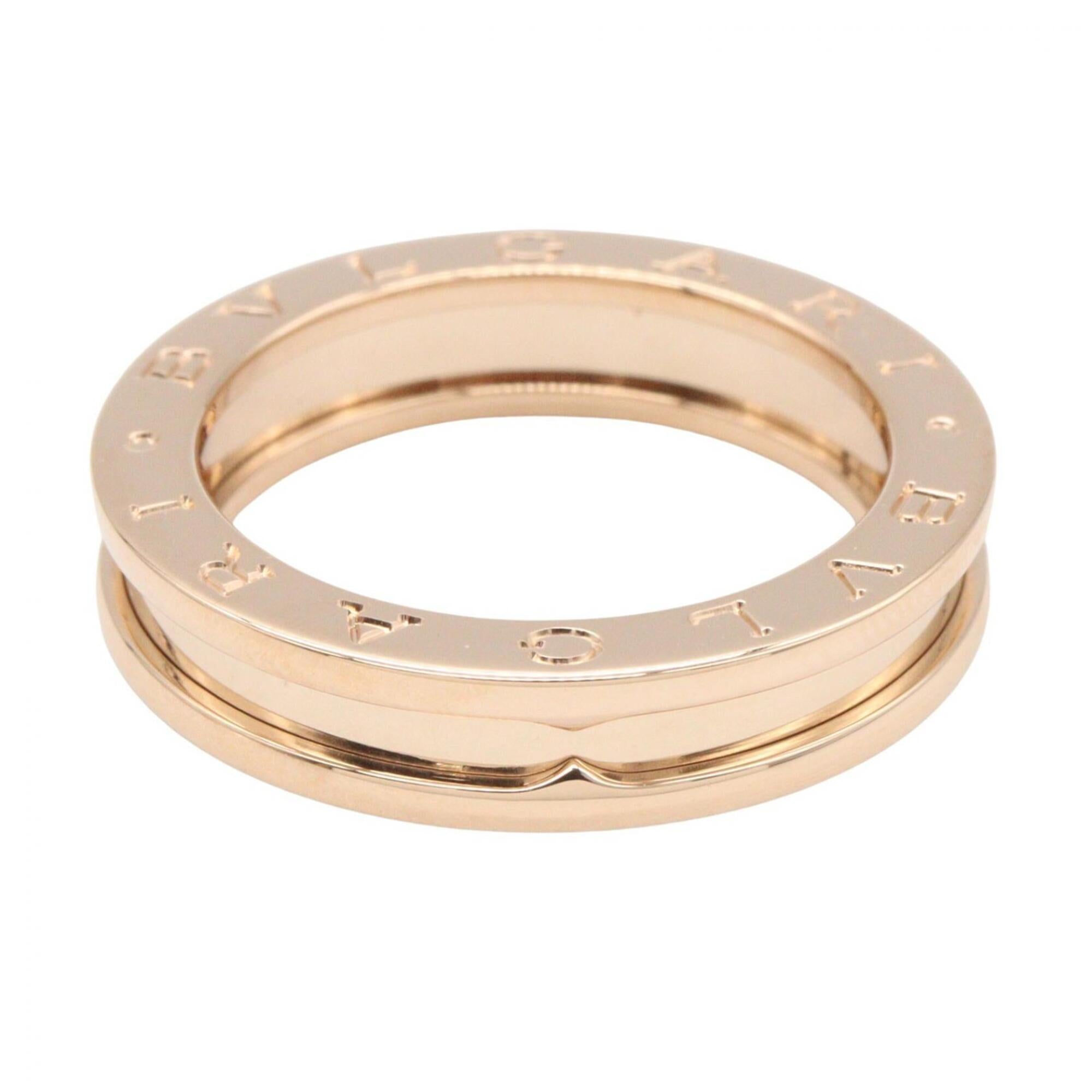 Bvlgari Gold Pink Gold (18K) Band Ring (Pre-Owned)