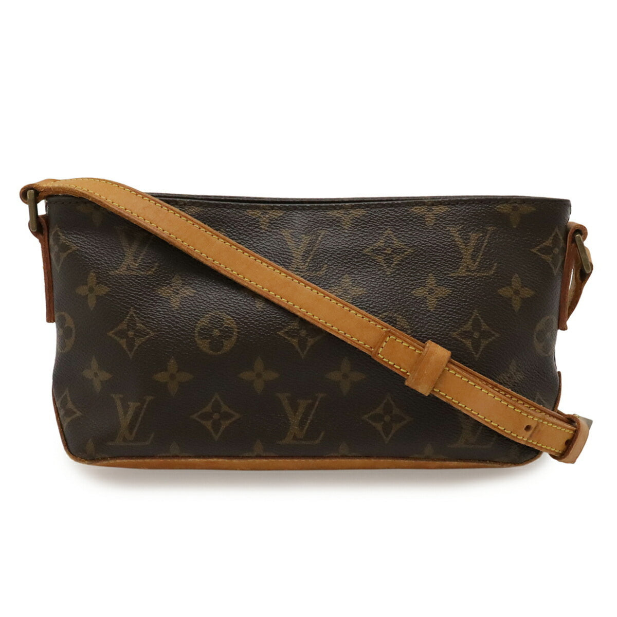 Louis Vuitton Brown Monogram Monogram Pochette Shoulder Bag (Pre-Owned)