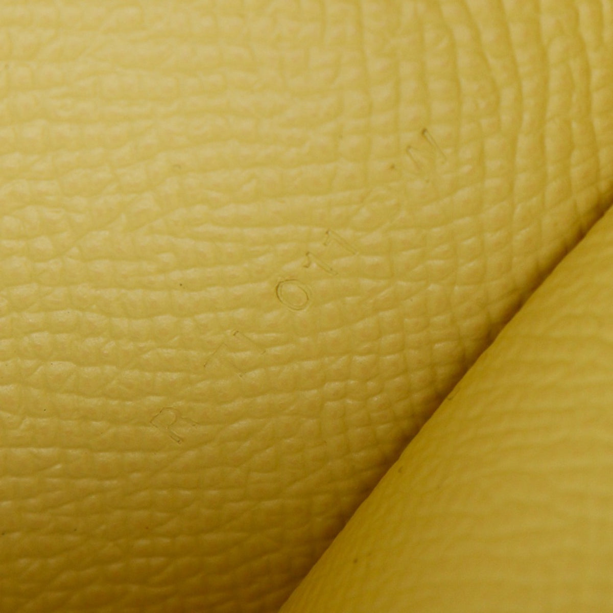 Hermes Yellow Epsom Leather Long Wallet (Bi-Fold) (Pre-Owned)