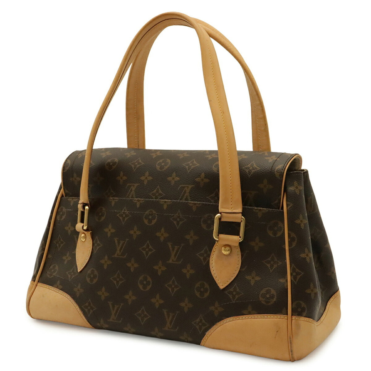 Louis Vuitton Black Brown Monogram Noir White Monogram Shoulder Bag (Pre-Owned)