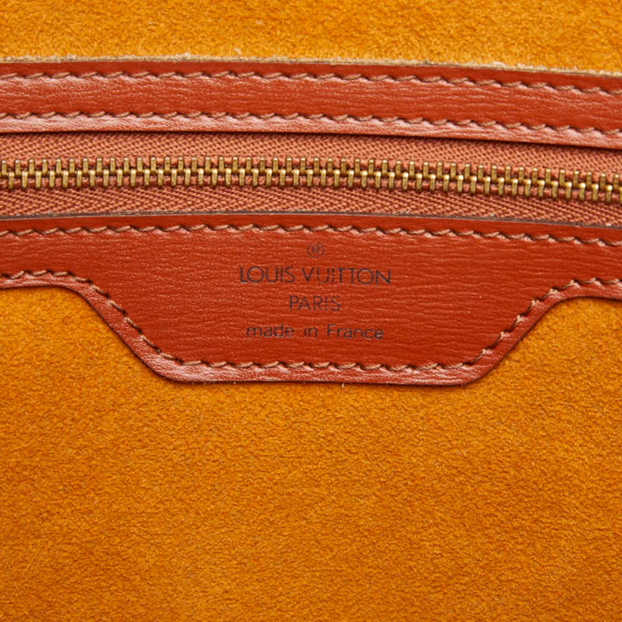 Louis Vuitton Kenyan Brown Leather Tote Bag (Pre-Owned)