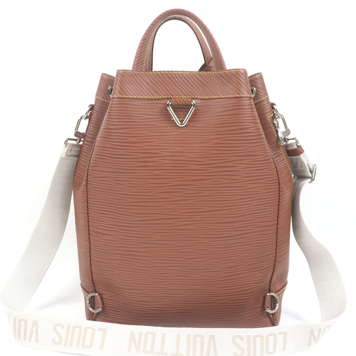 Louis Vuitton Brown Epi Leather Handbag Shoulder Bag (Pre-Owned)