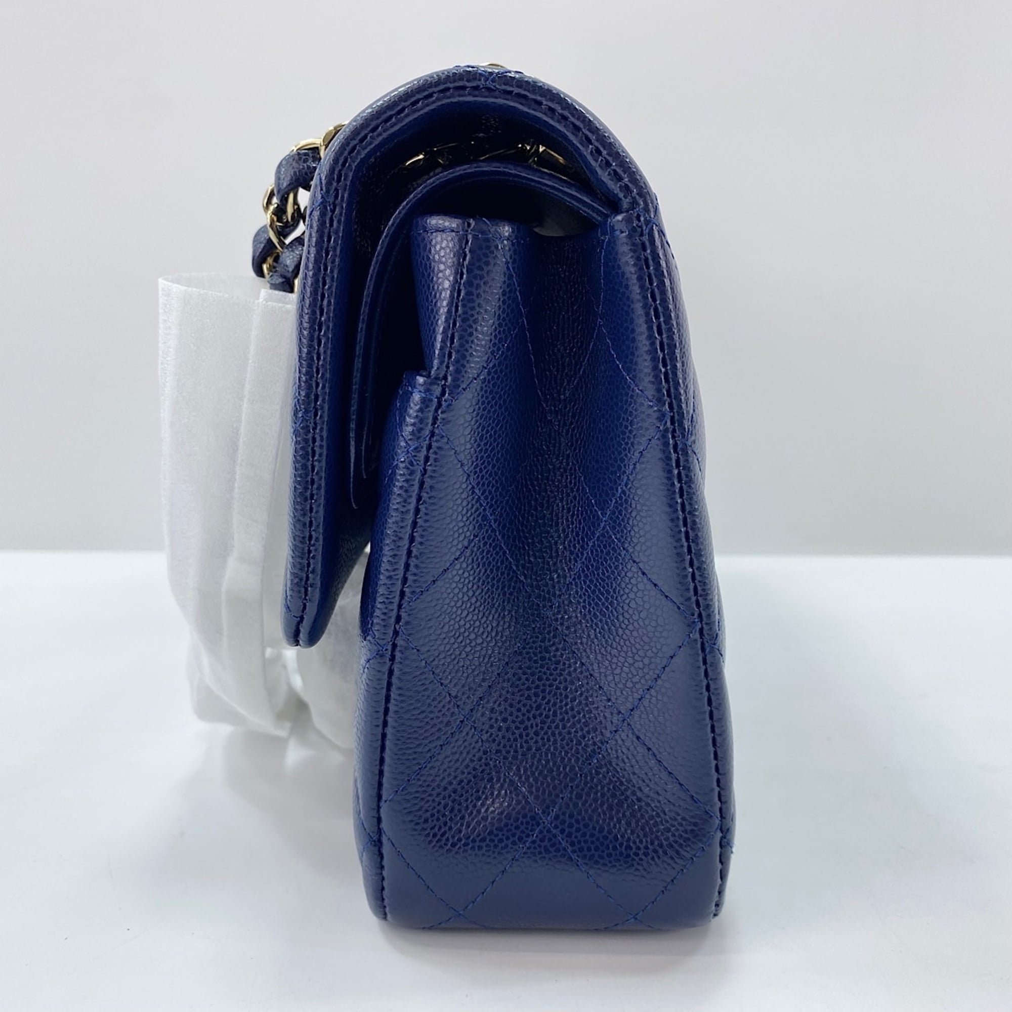 Chanel Matelasse Navy Shoulder Bag (Pre-Owned)