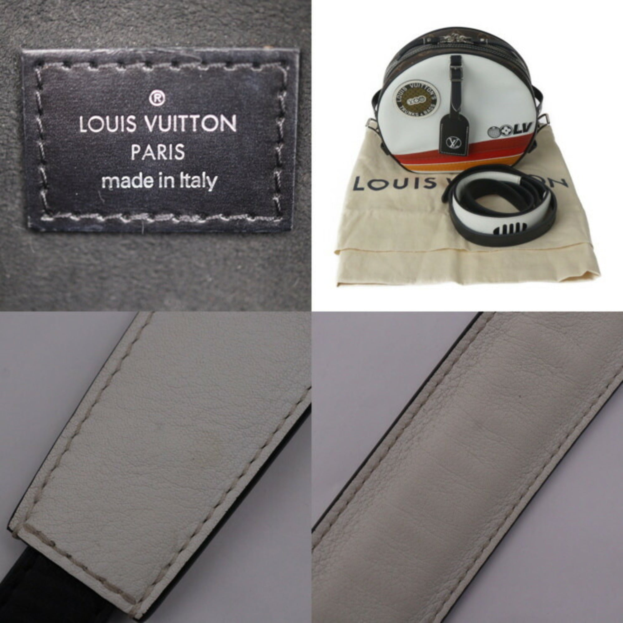 Louis Vuitton Monogram Monogram Multi-Color Monogram Leather Pvc Handbag Shoulder Bag (Pre-Owned)