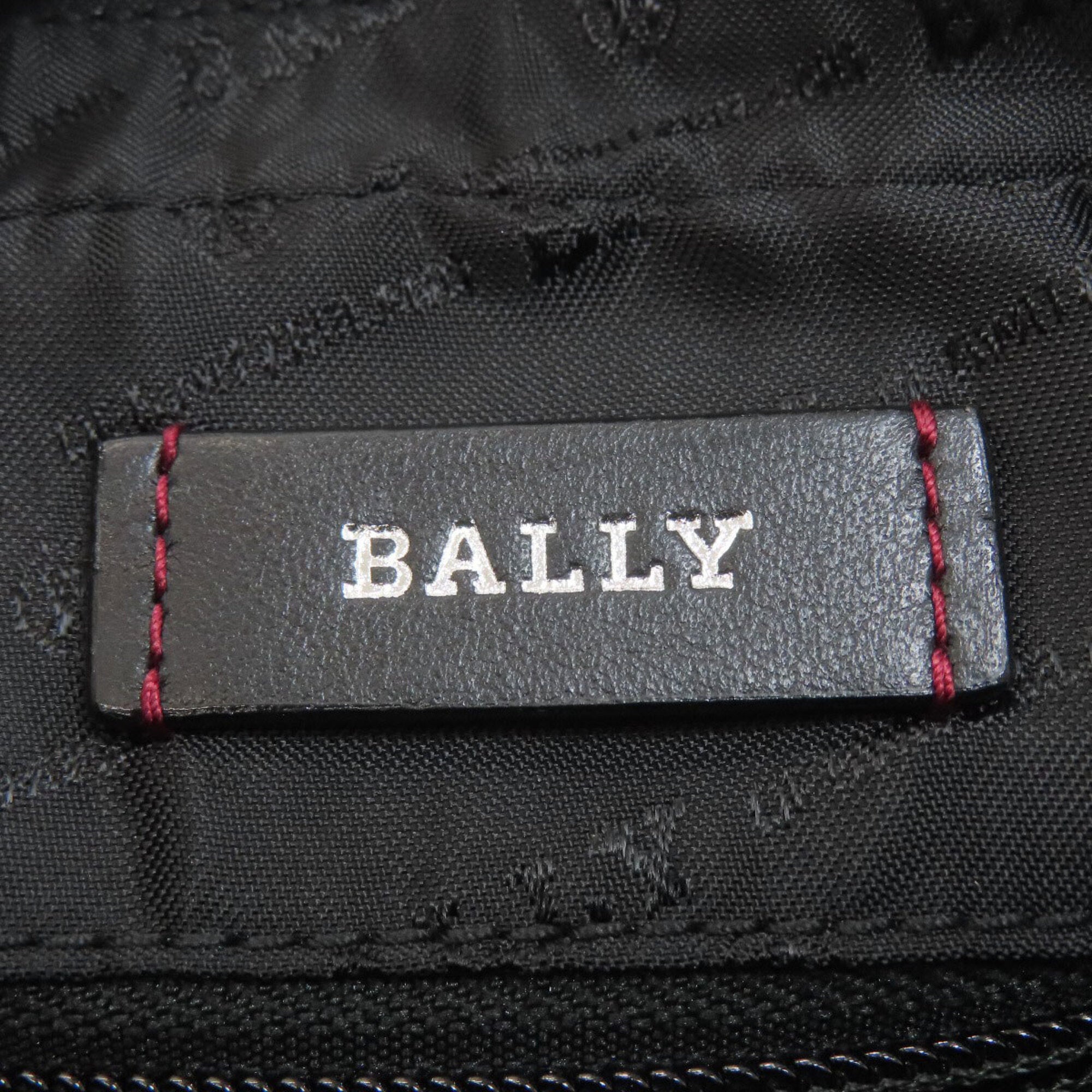 Bally Black Leather Shoulder Bag (Pre-Owned)