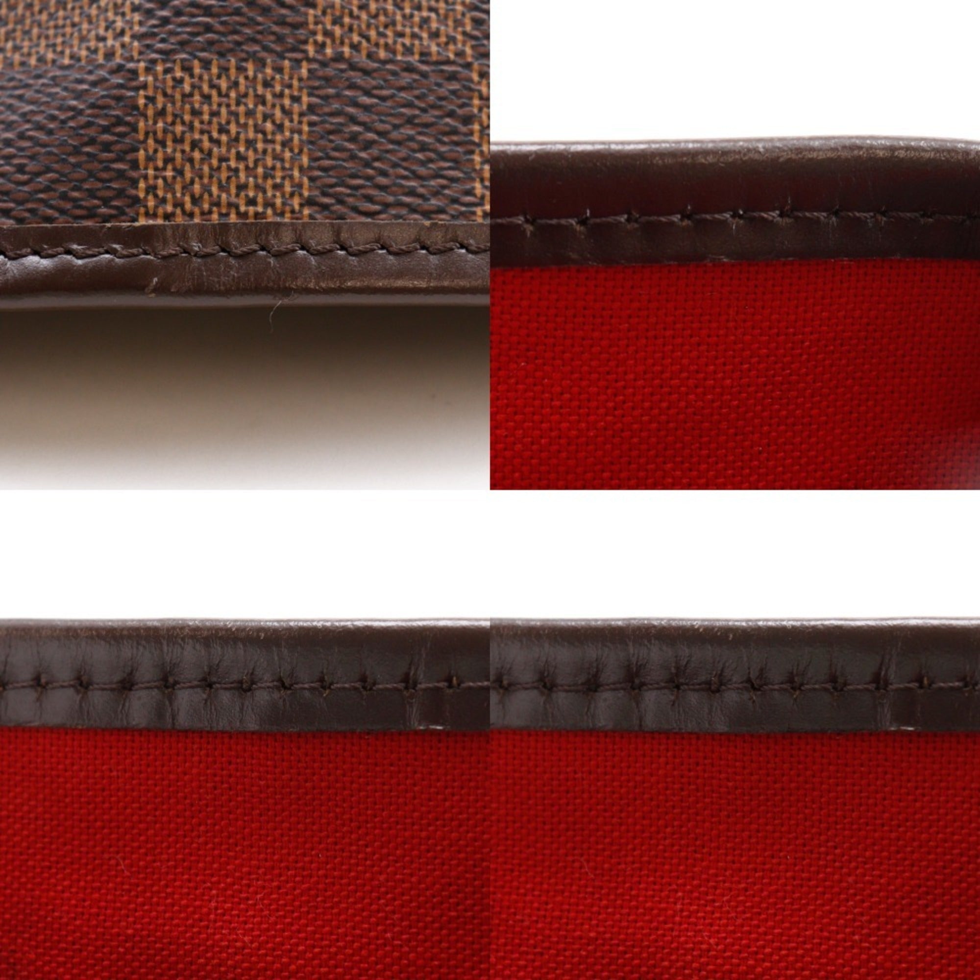 Louis Vuitton Brown Damier Canvas Tote Bag (Pre-Owned)