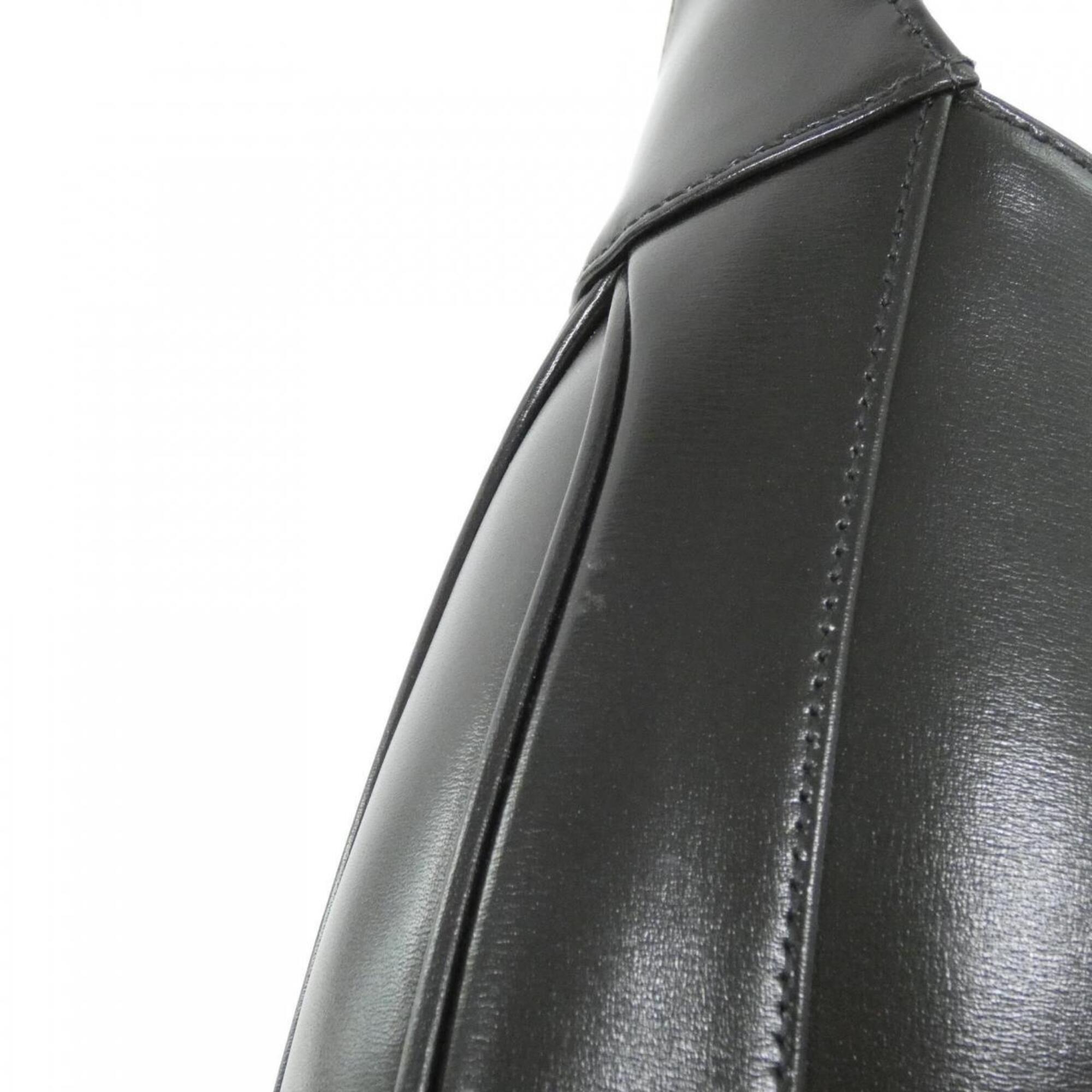 Gucci Black Leather Shoulder Bag (Pre-Owned)