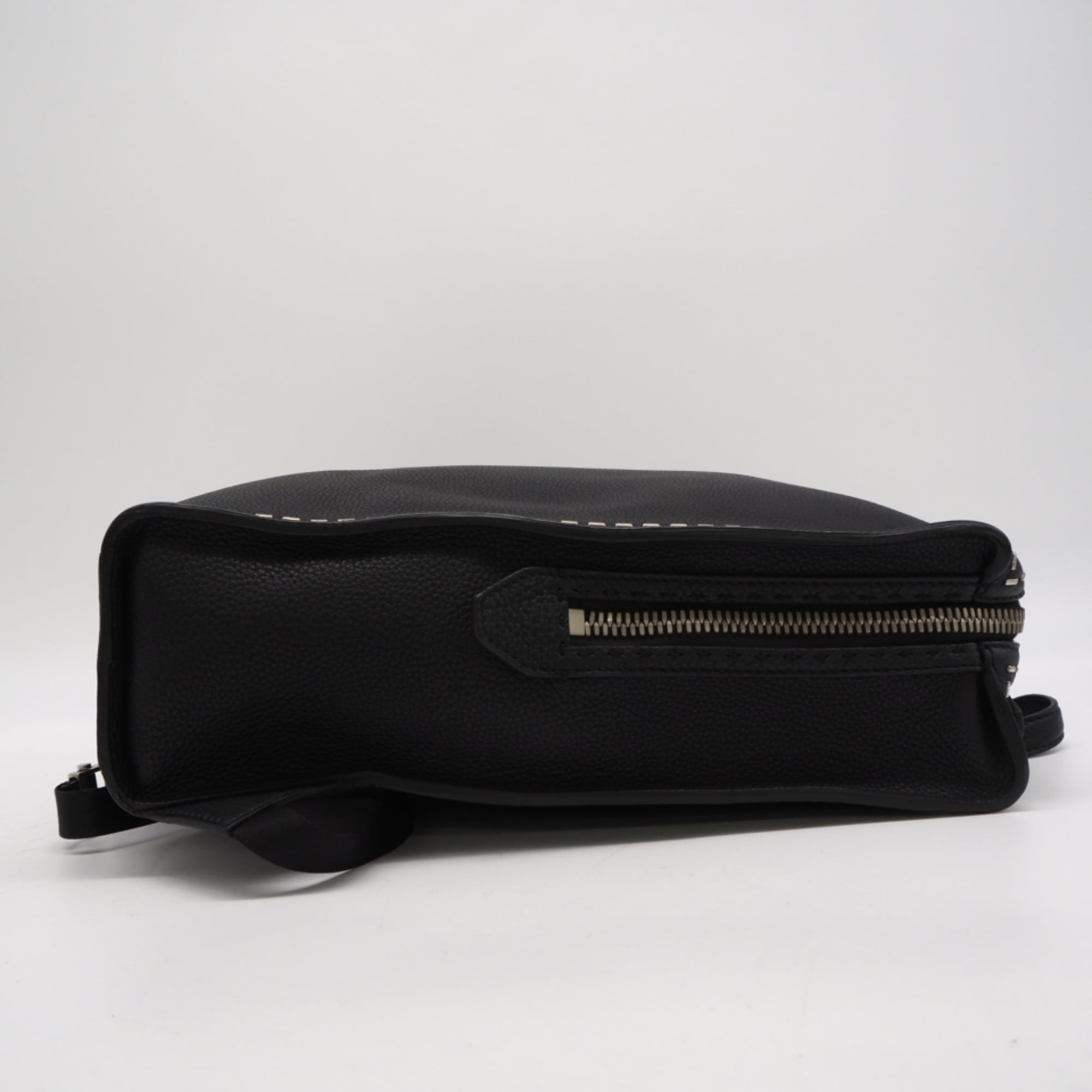 Fendi Selleria Black Leather Backpack (Pre-Owned)