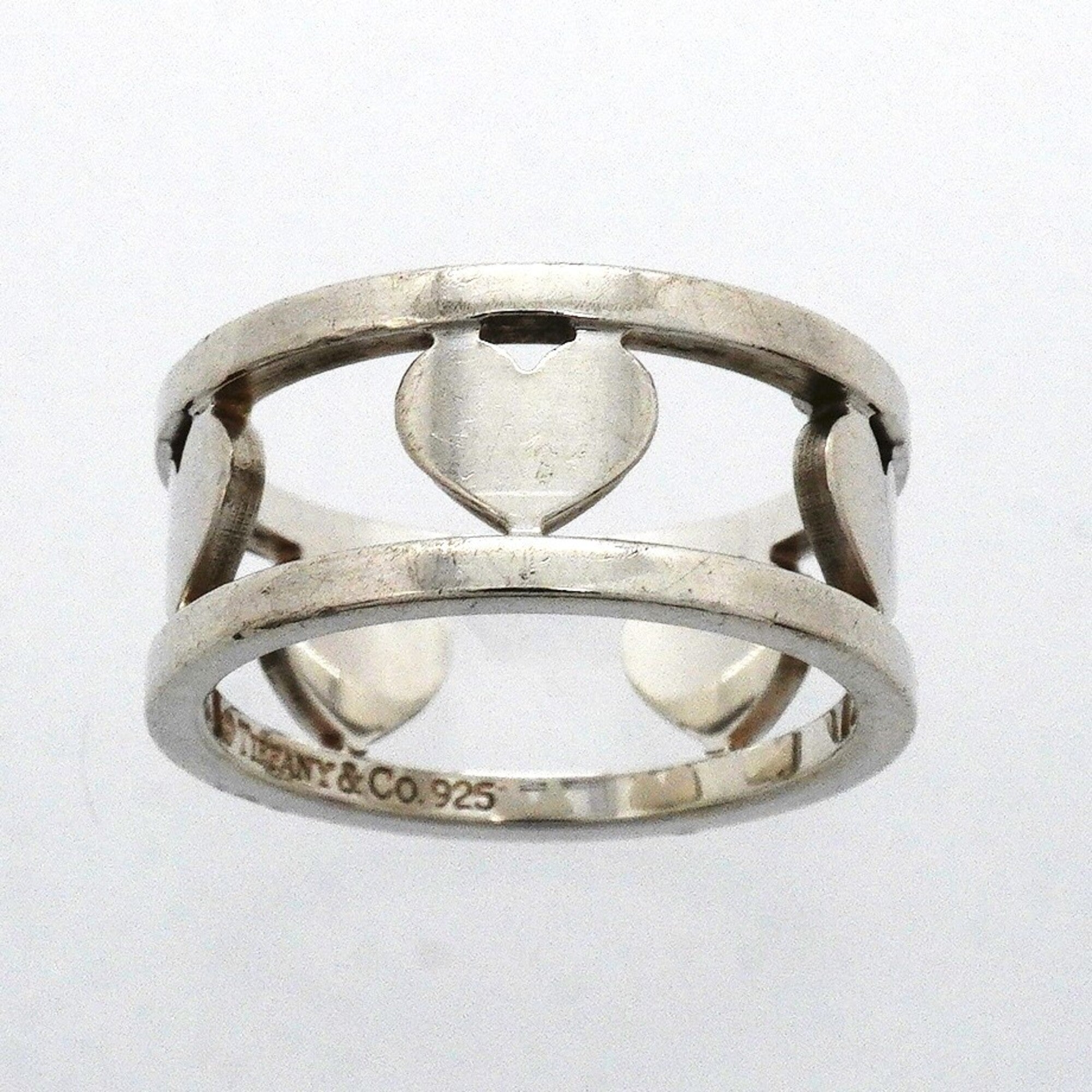 Tiffany Silver 925 Band Ring (Pre-Owned)