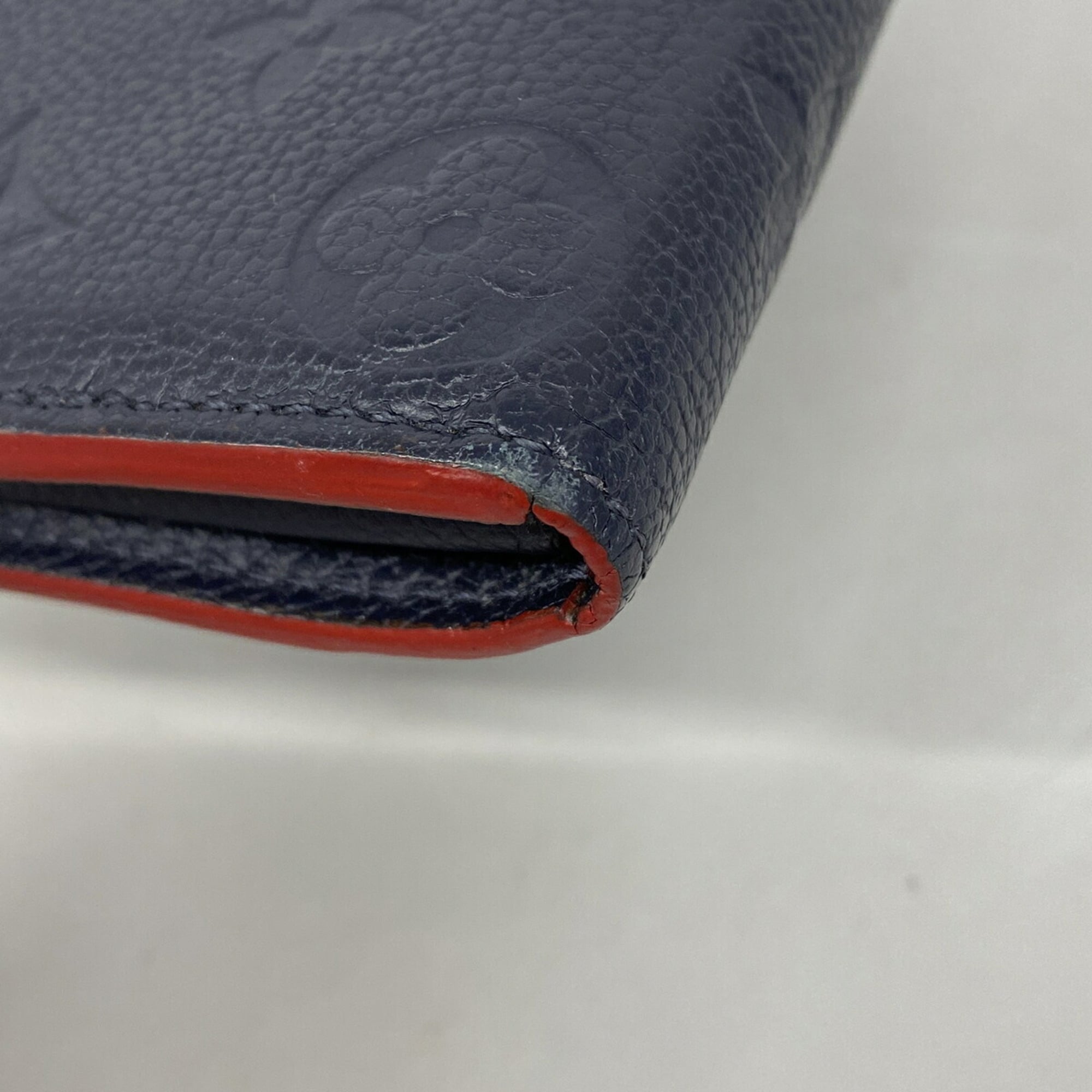 Louis Vuitton Marine Rouge Long Wallet (Bi-Fold) (Pre-Owned)