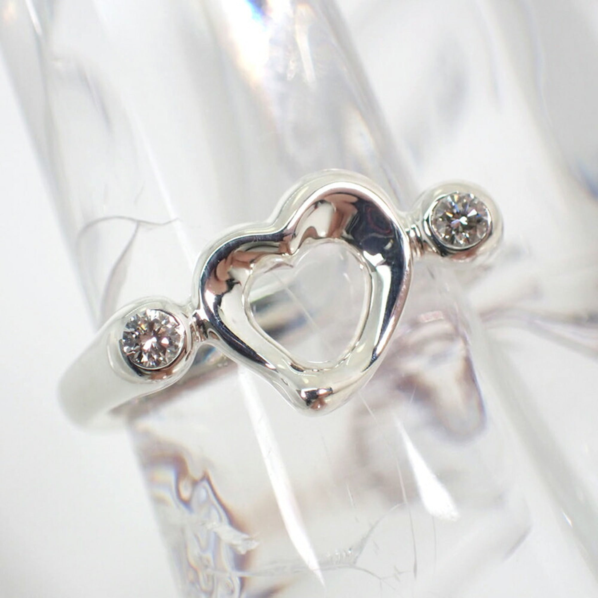 Tiffany Sterling Silver 925 Band Ring (Pre-Owned)