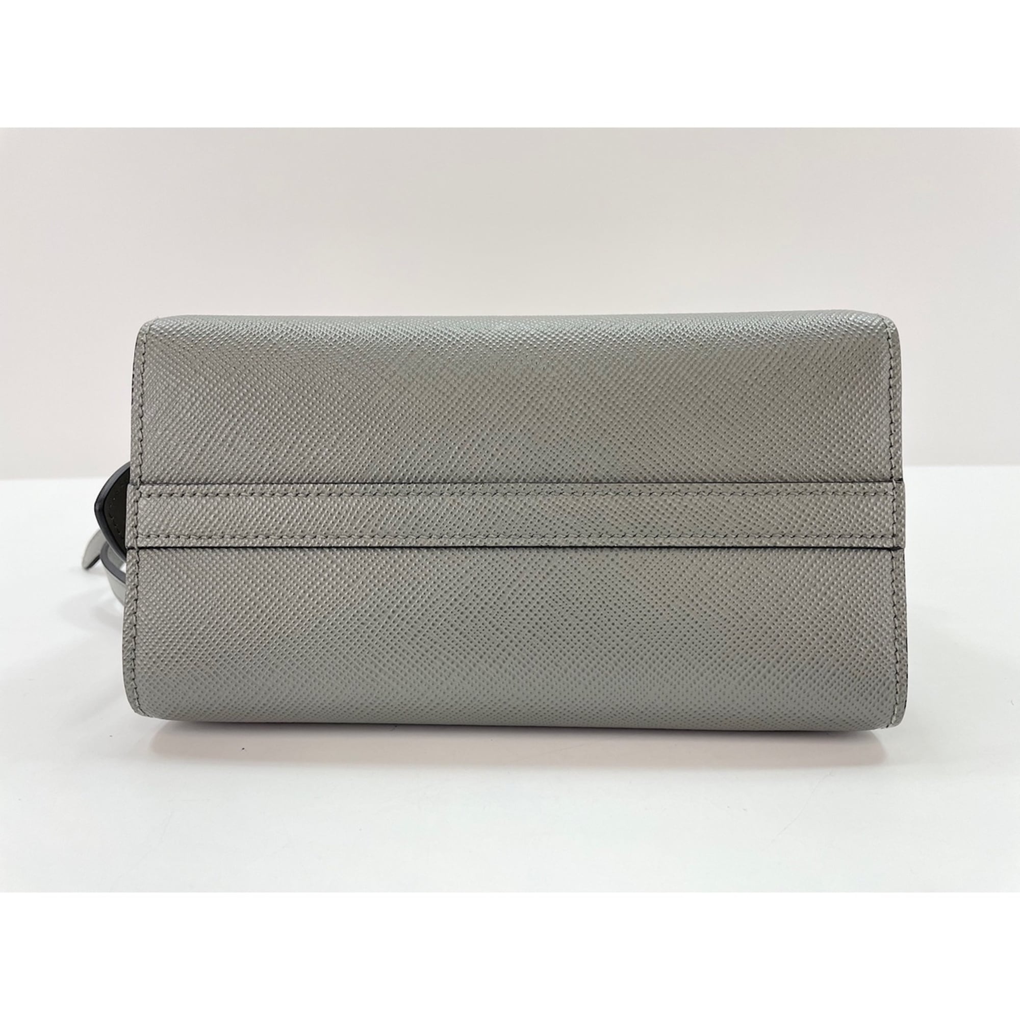 Prada Gray Shoulder Bag (Pre-Owned)