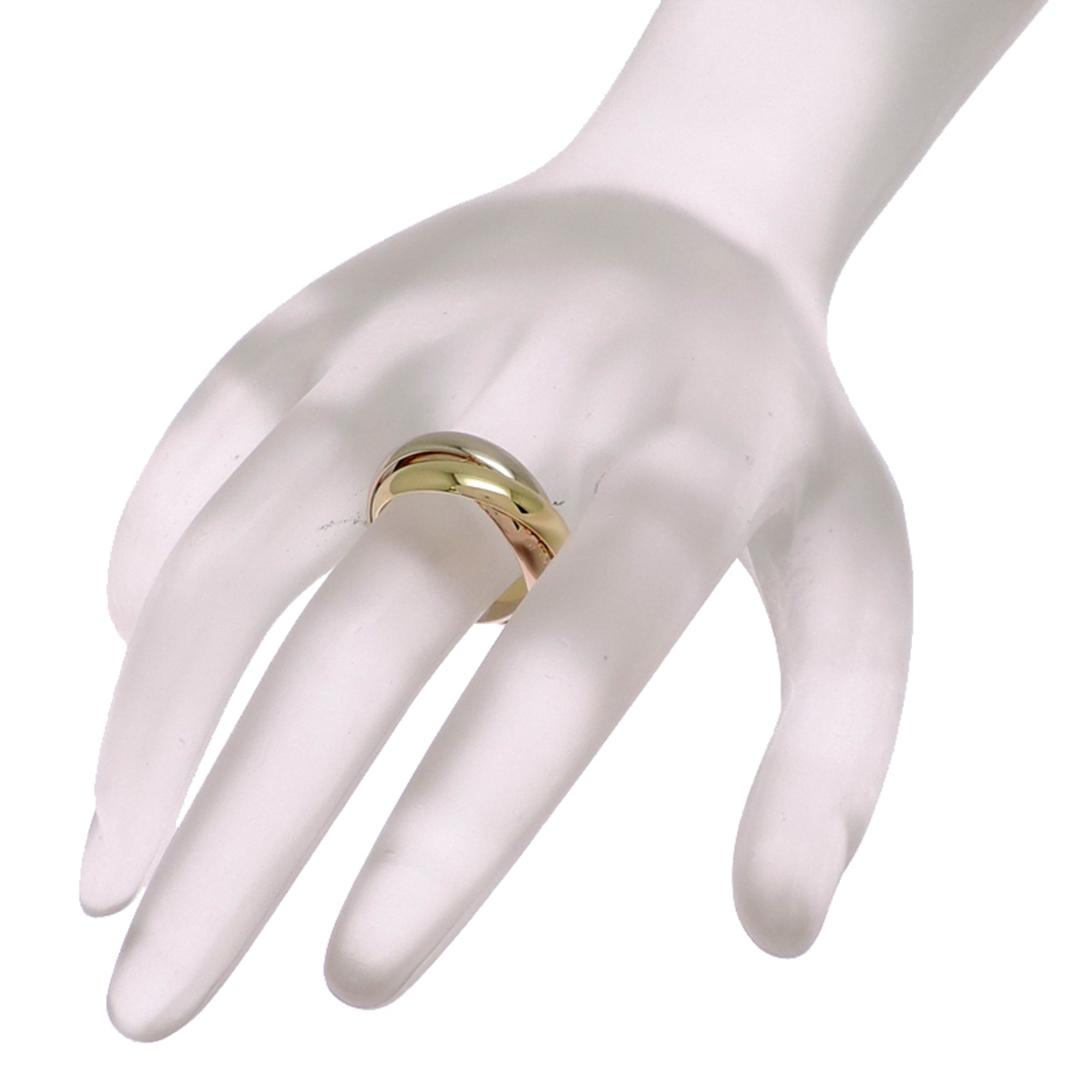 Cartier Yellow Gold (18K) Pink Gold (18K) White Gold (18K) Band Ring (Pre-Owned)
