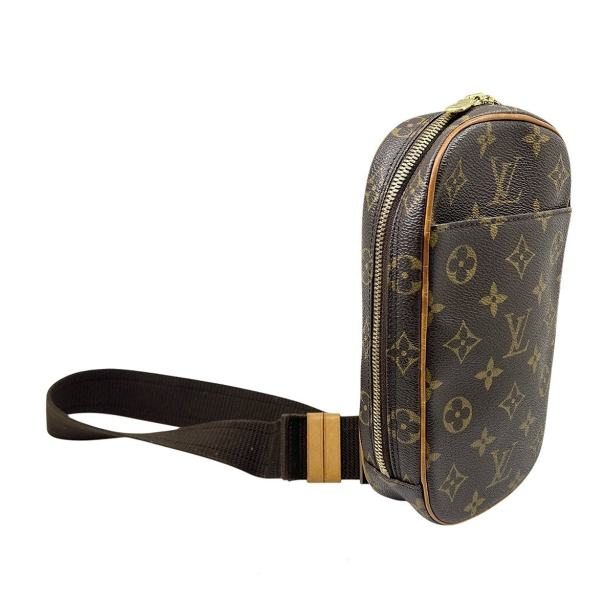 Louis Vuitton Brown Monogram Monogram Shoulder Bag Sling Bag (Pre-Owned)