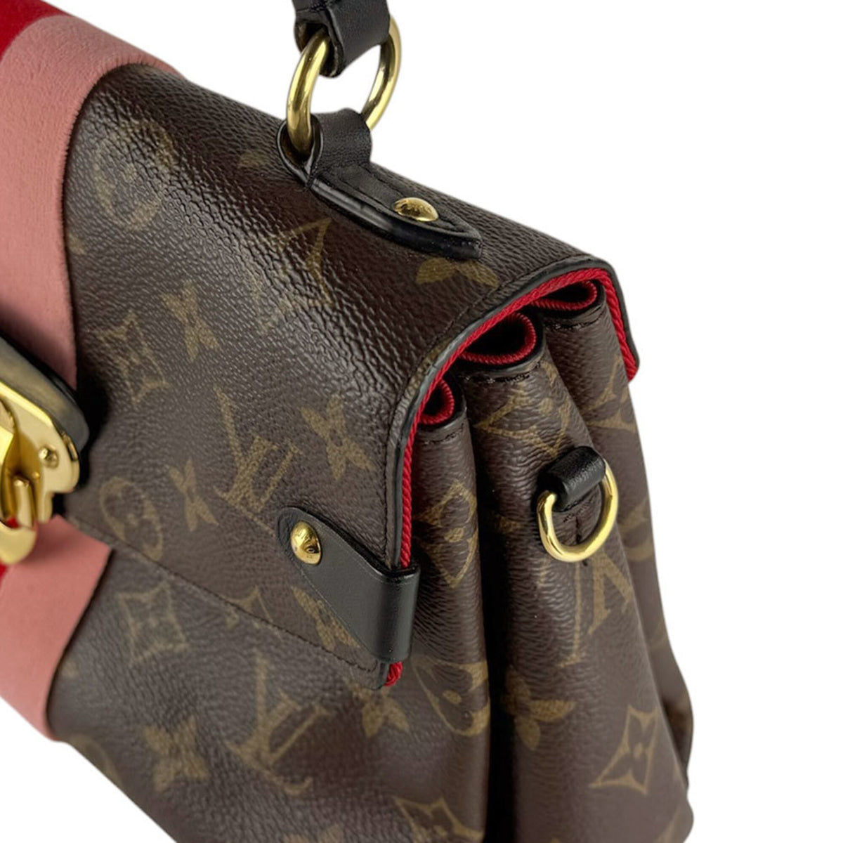 Louis Vuitton Coquelicots Monogram Peche Monogram Handbag Shoulder Bag (Pre-Owned)