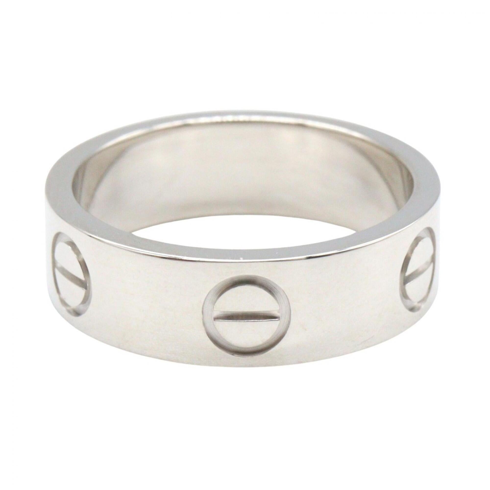 Cartier Silver White Gold (18K) Band Ring (Pre-Owned)