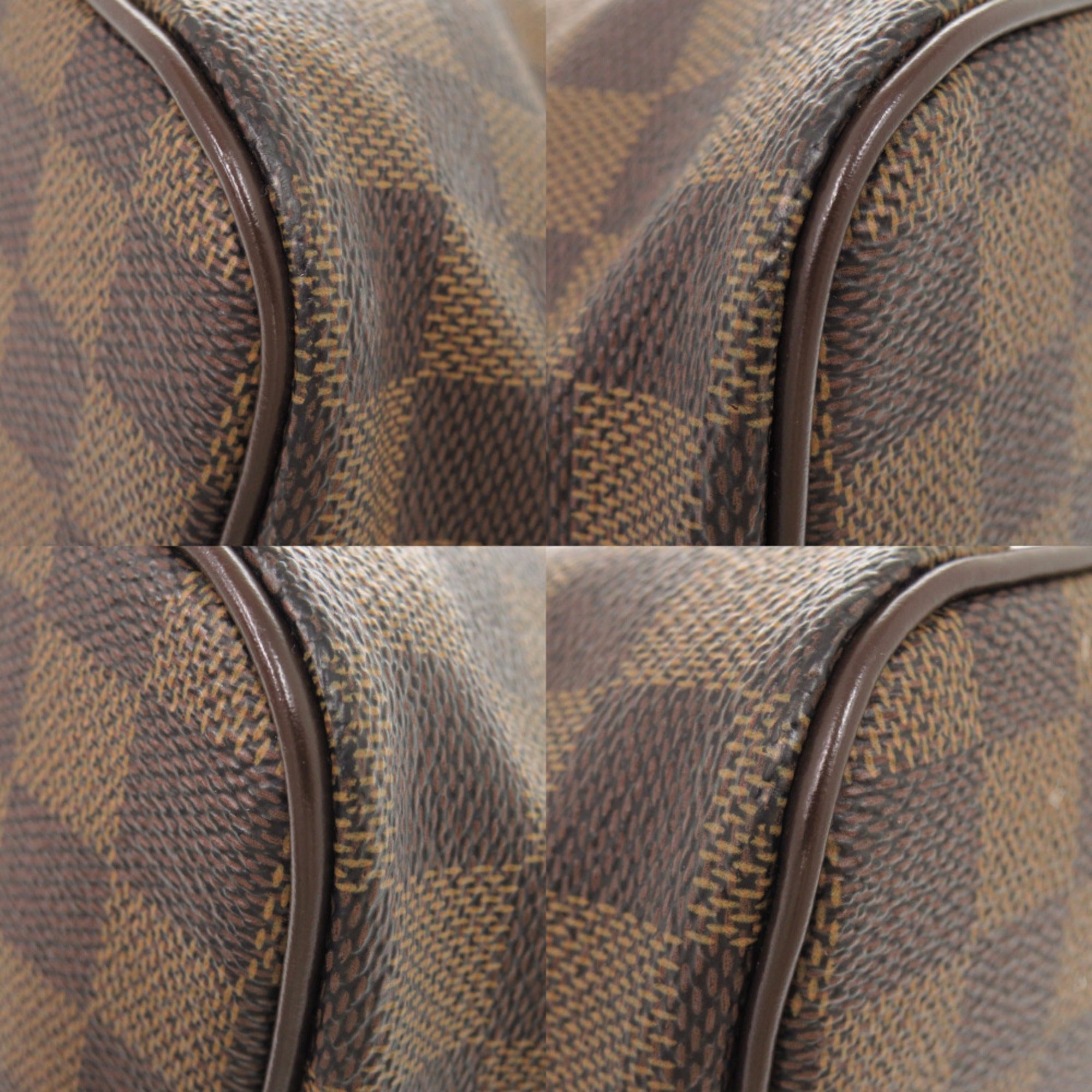 Louis Vuitton Brown Damier Canvas Tote Bag (Pre-Owned)